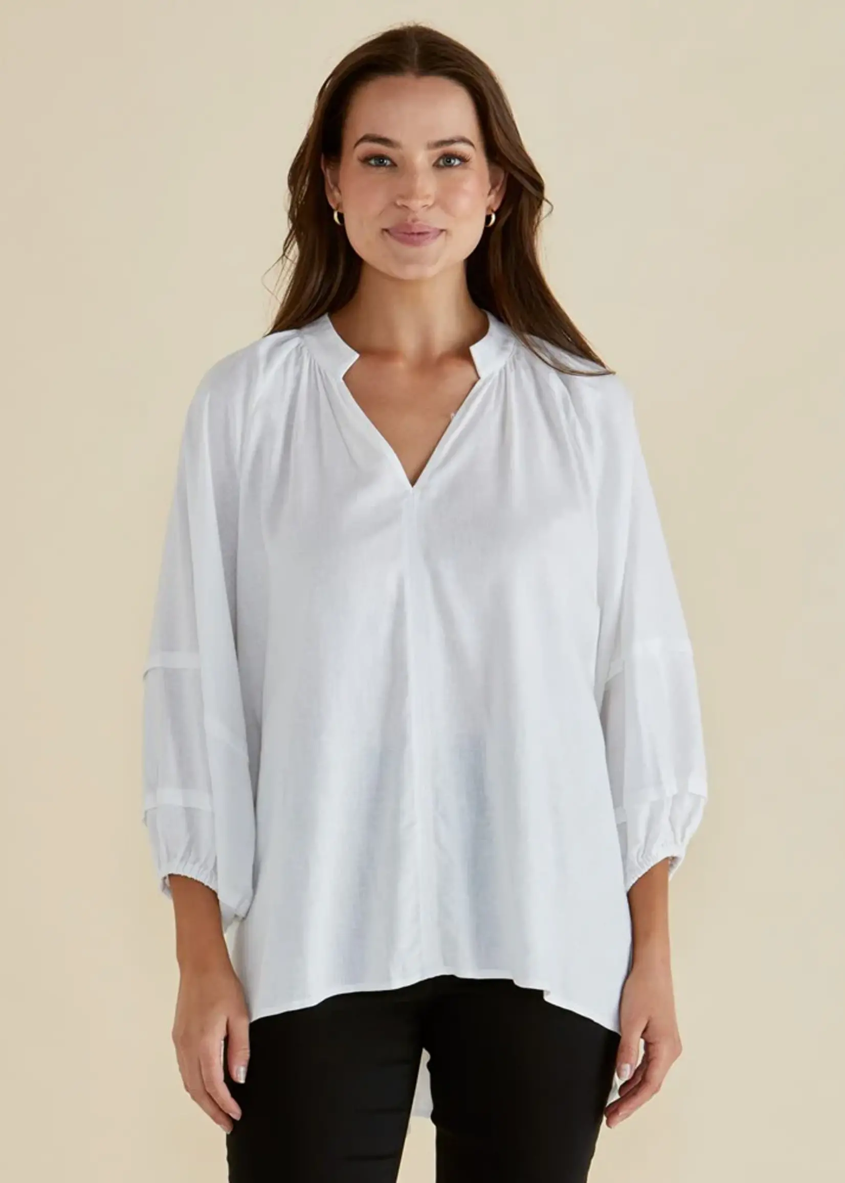 Betty Basic Grazia Blouse - White