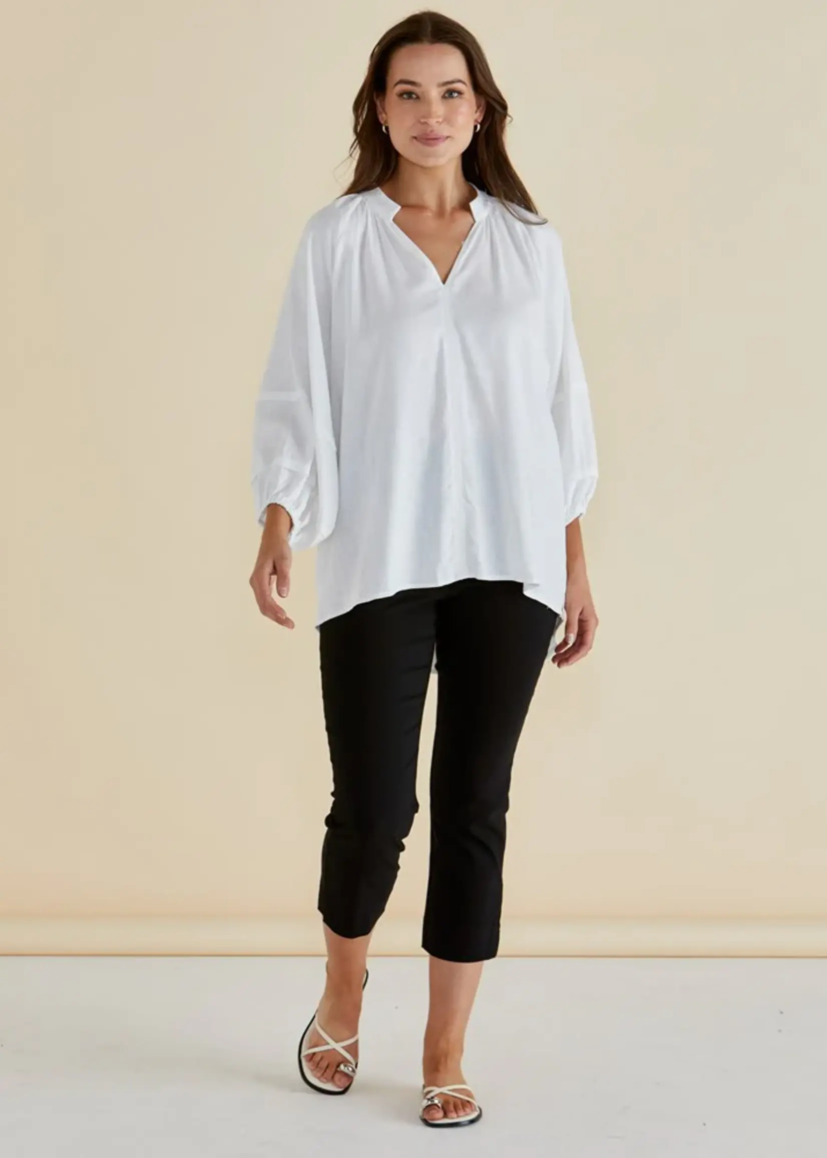 Betty Basic Grazia Blouse - White
