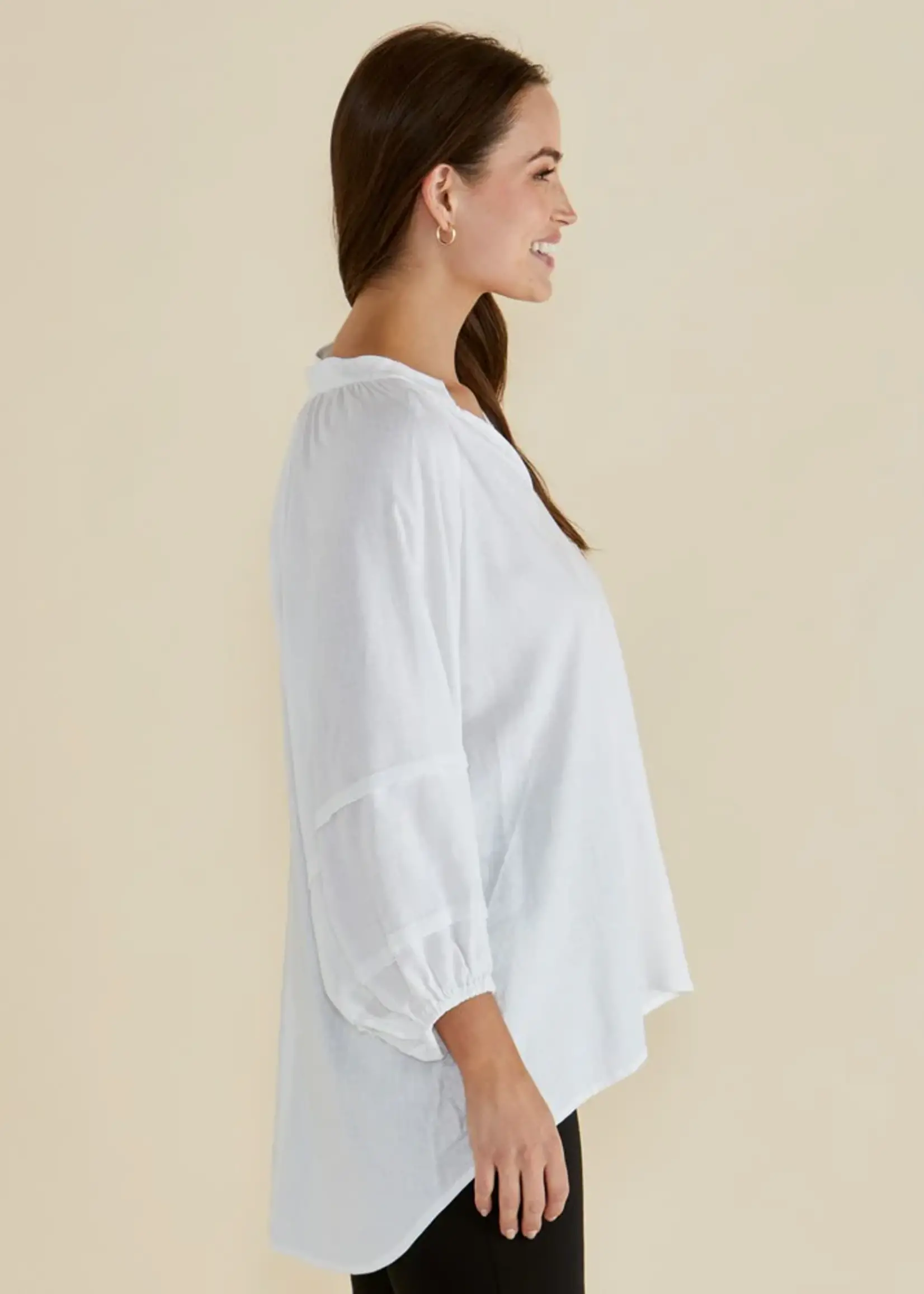 Betty Basic Grazia Blouse - White