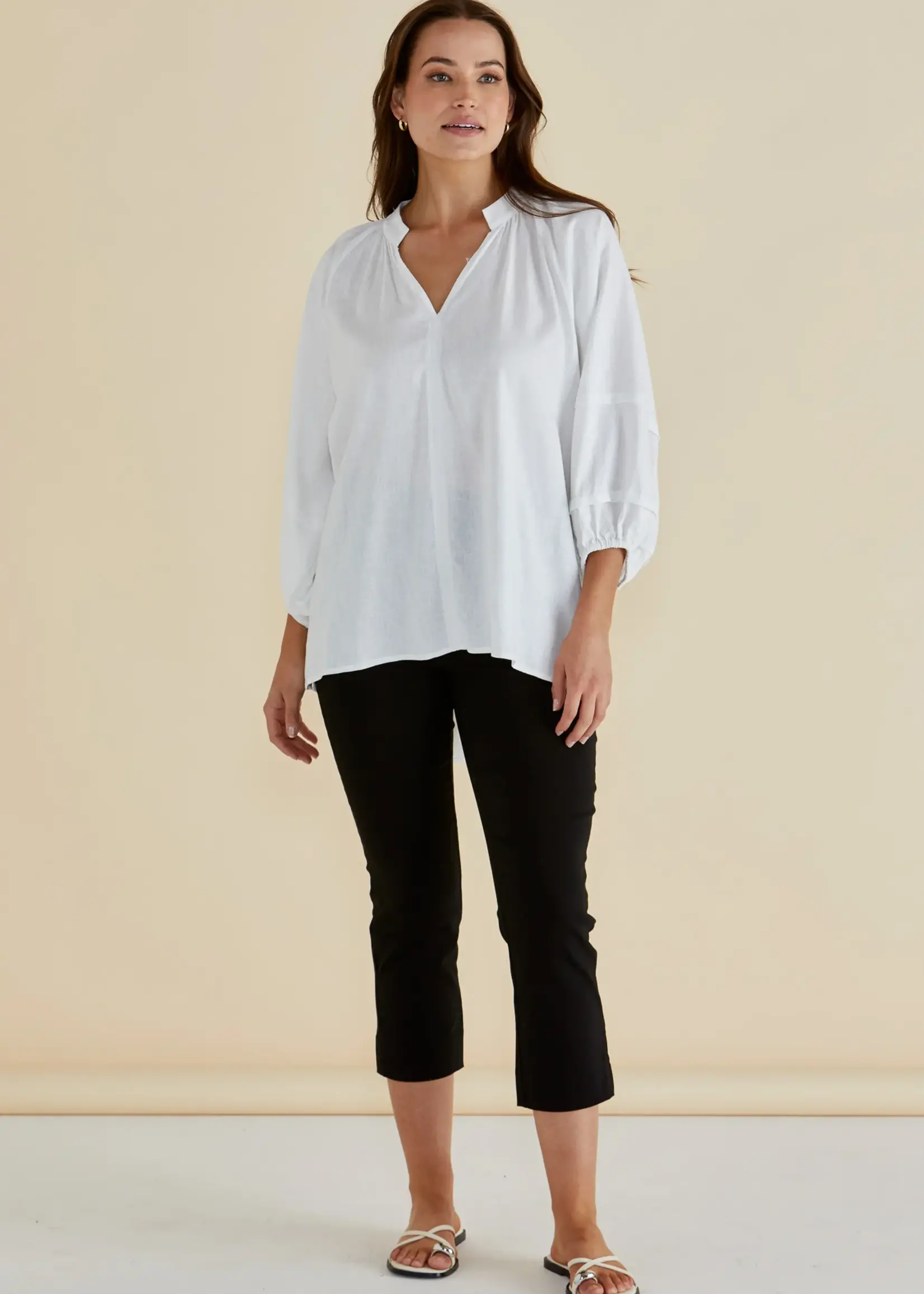 Betty Basic Grazia Blouse - White