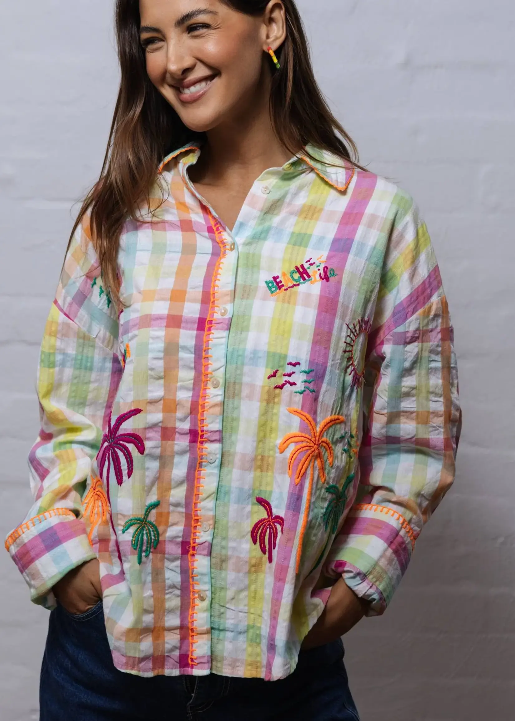 Zoda Cotton Shirt Gingham