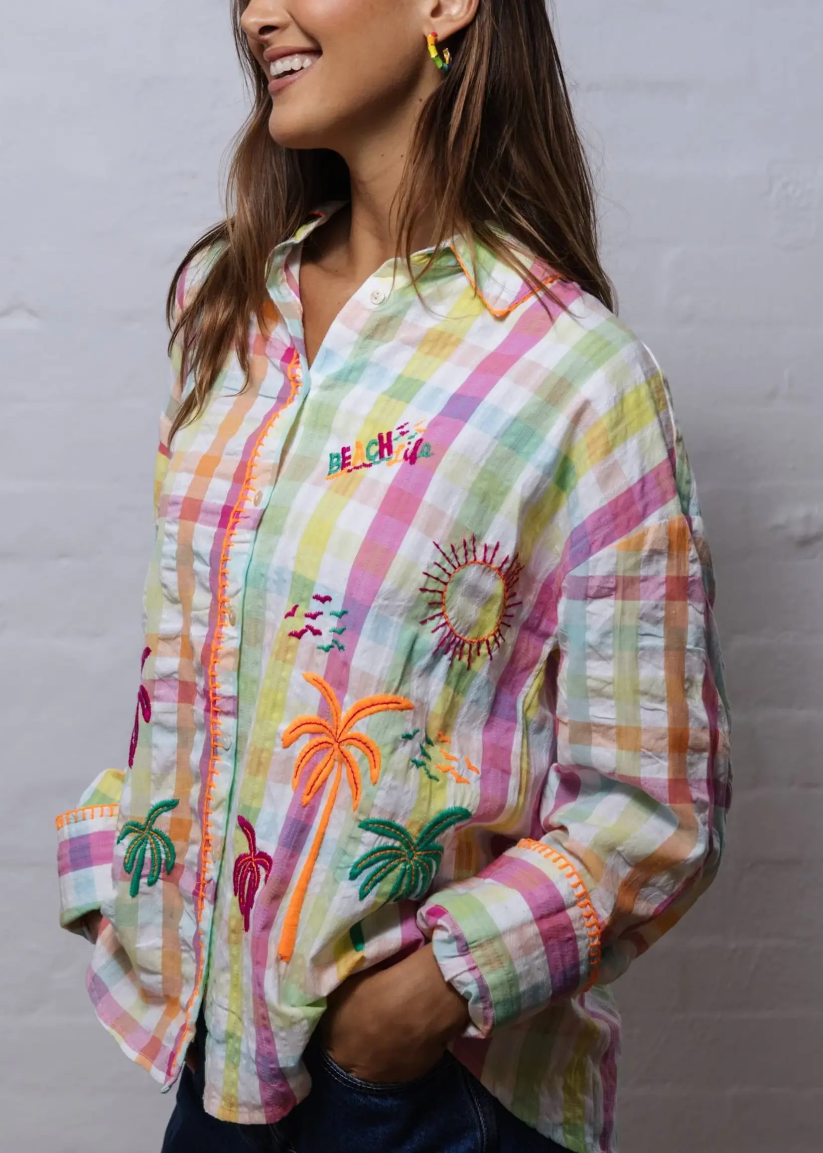 Zoda Cotton Shirt Gingham