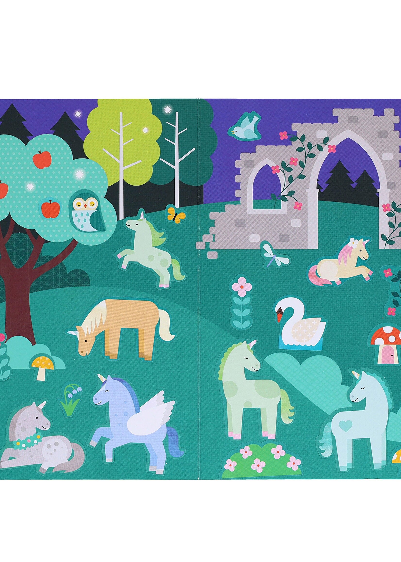 Isalbi Mini Sticker Set - Unicorn Forest