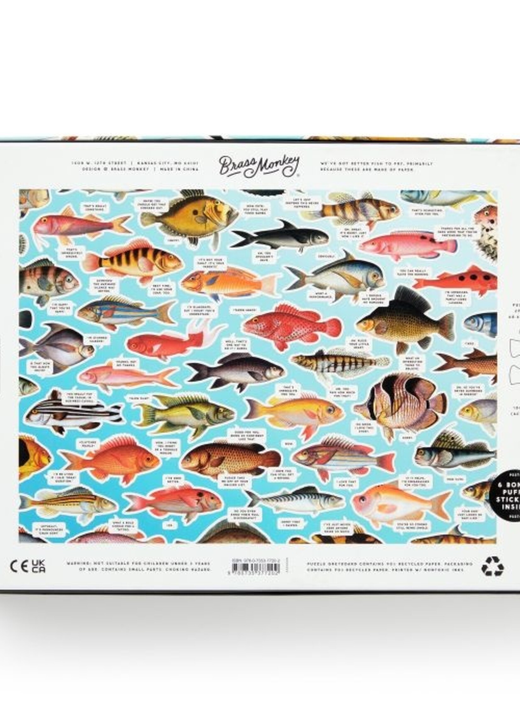 Isalbi Judgy Fish Puzzle 1000pc