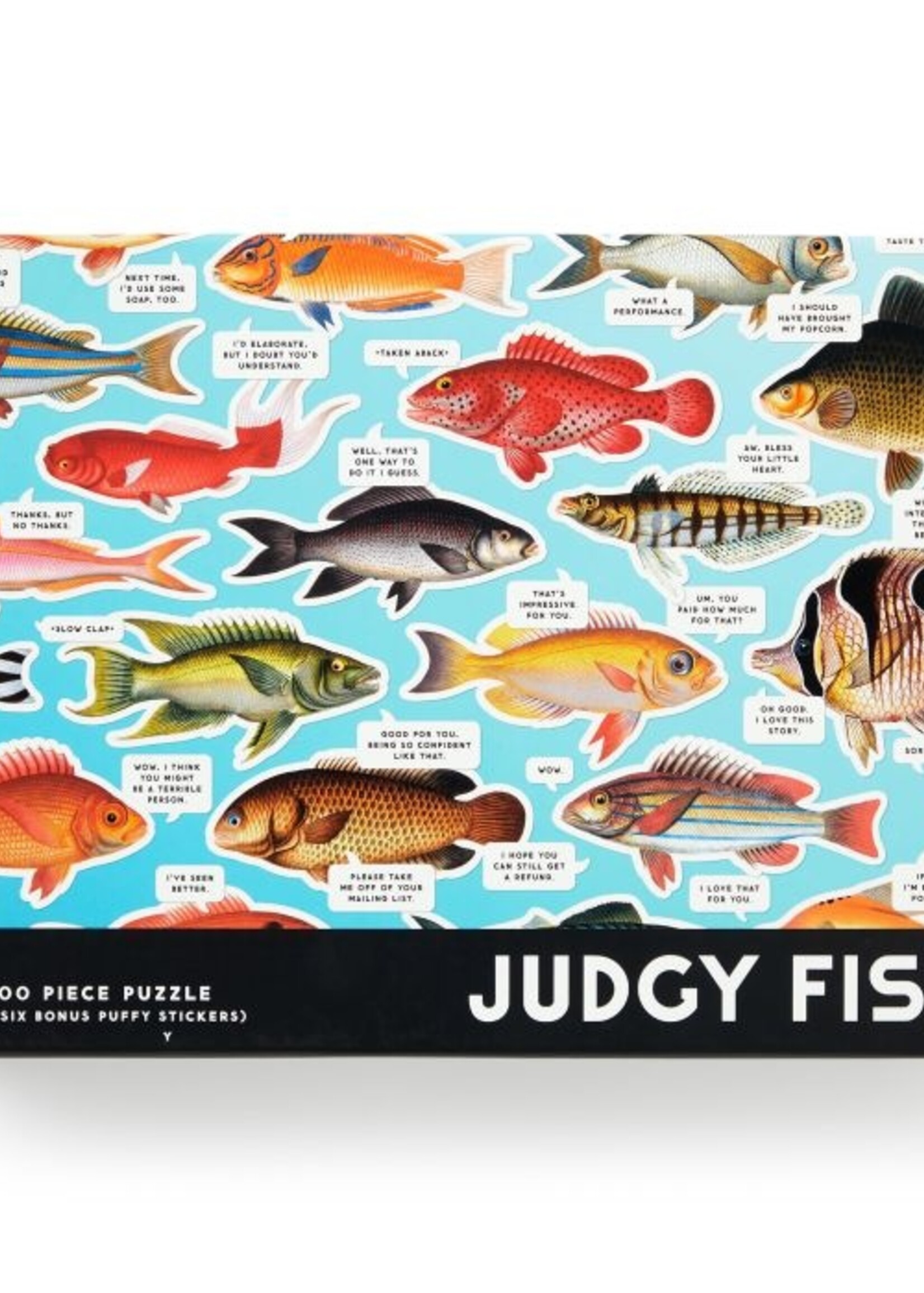 Judgy Fish Puzzle 1000pc