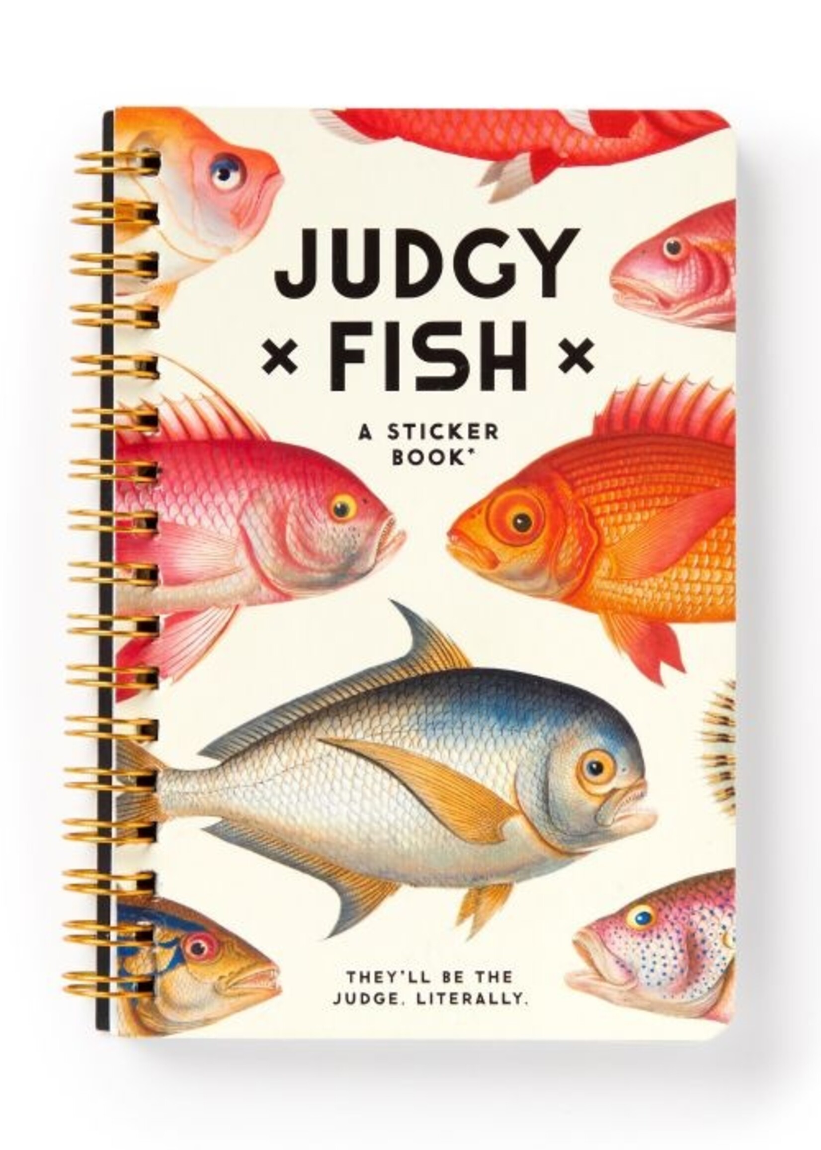 Judgy Fish Sticker Book