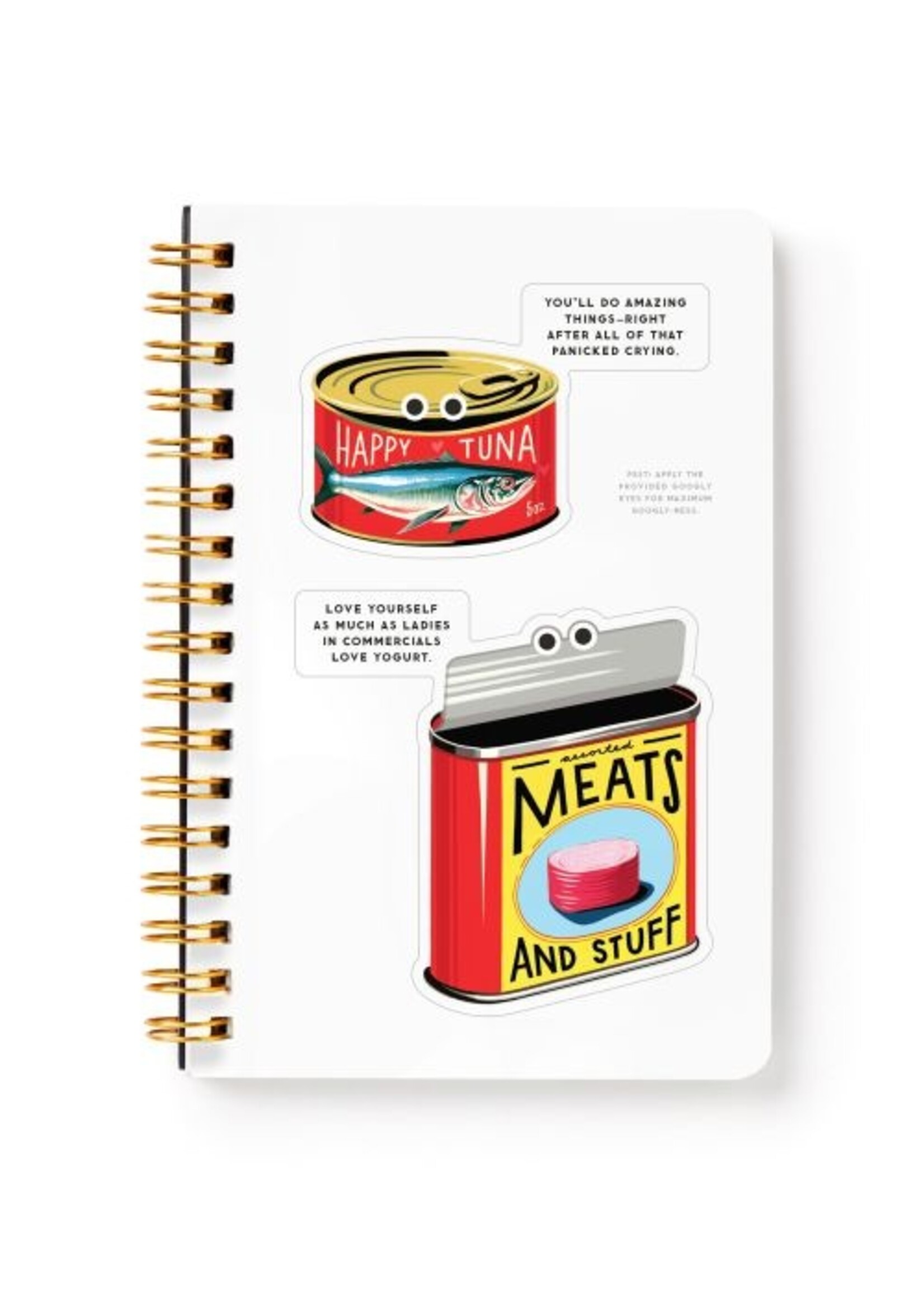 Isalbi You Can Do It Googly Sticker Book