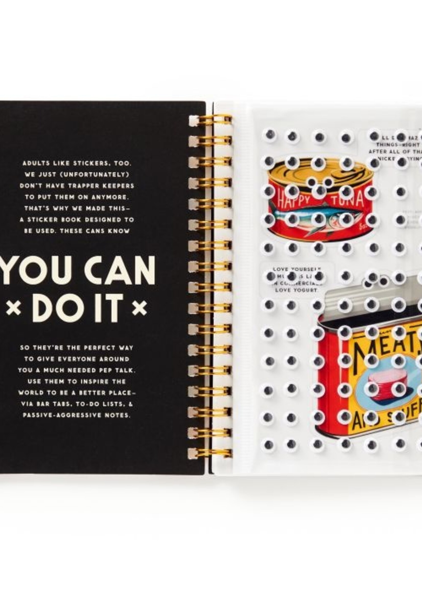 Isalbi You Can Do It Googly Sticker Book
