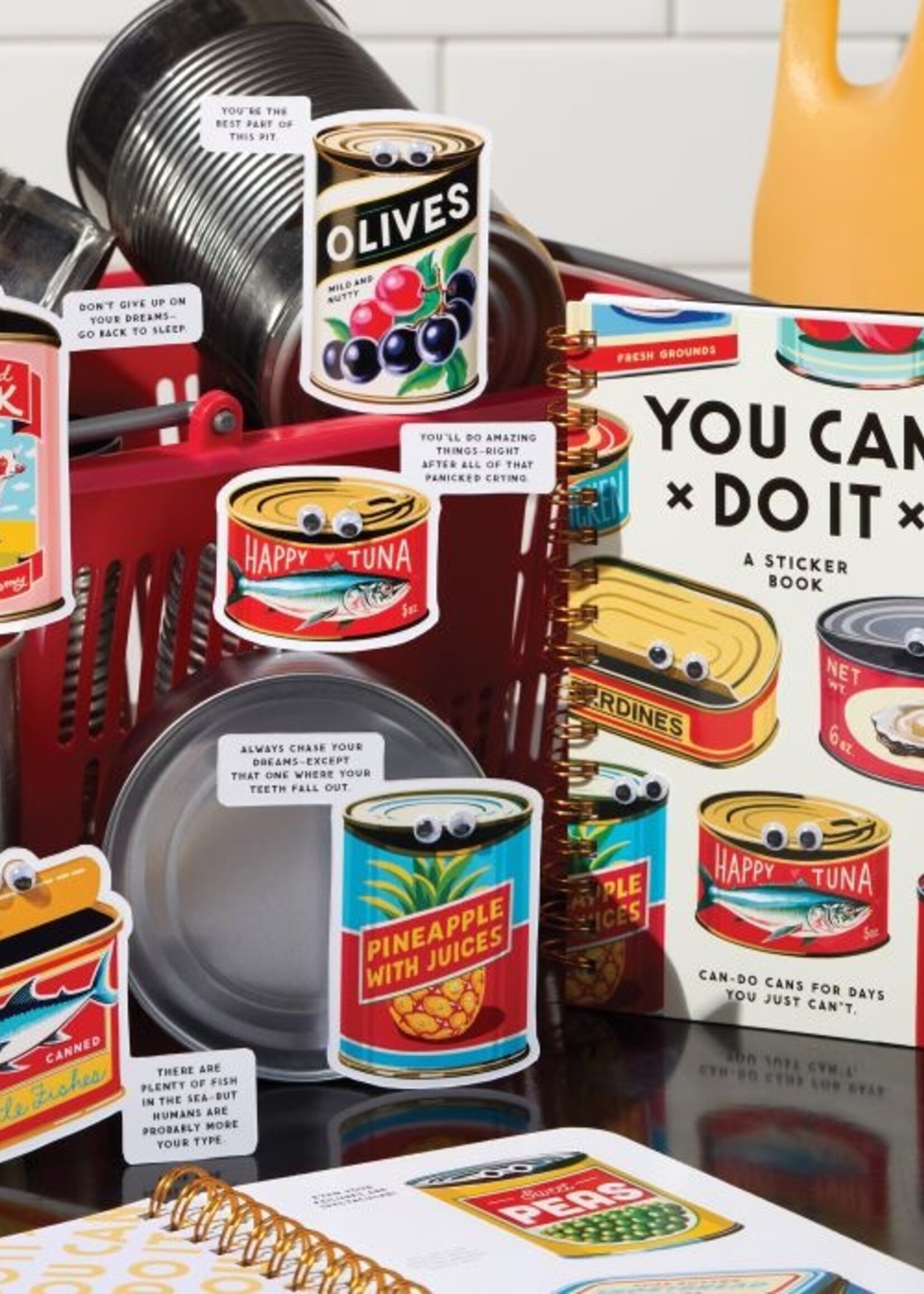 You Can Do It Googly Sticker Book