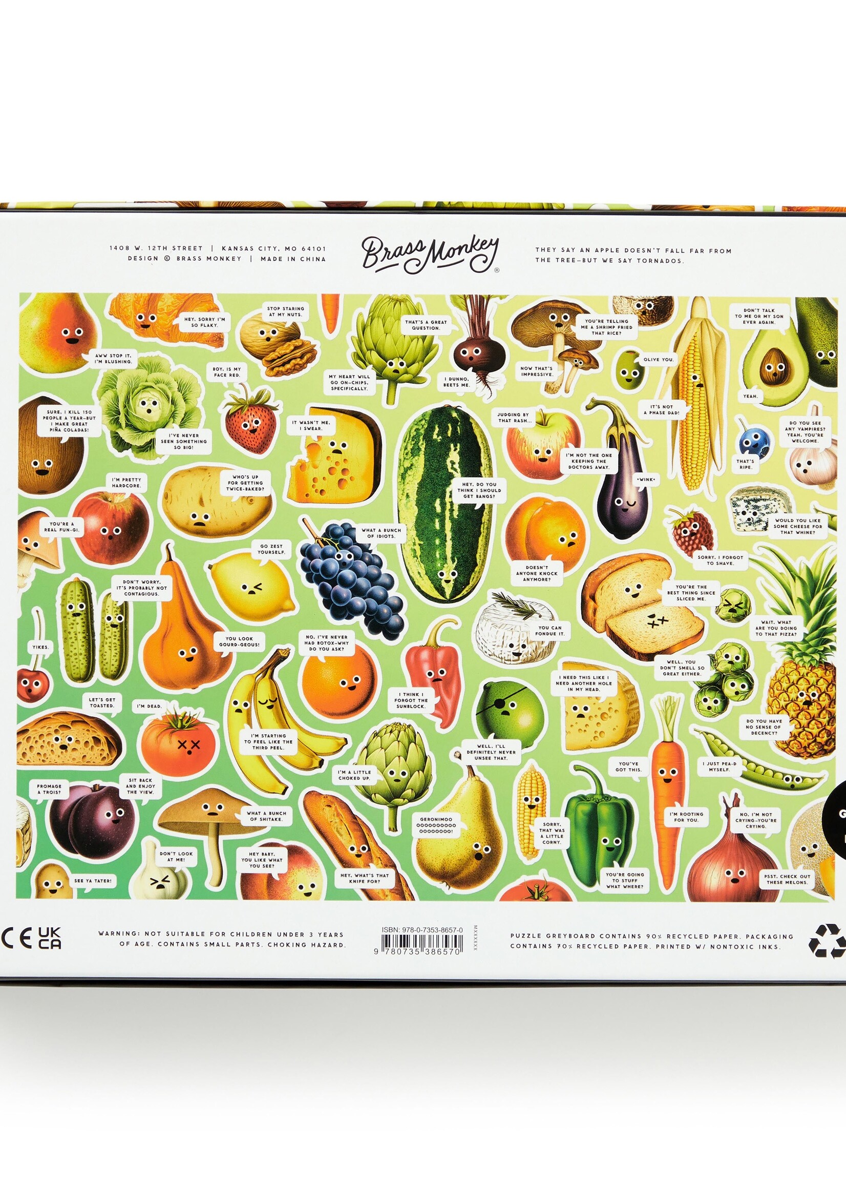 Isalbi Google Food Puzzle - 1000pc