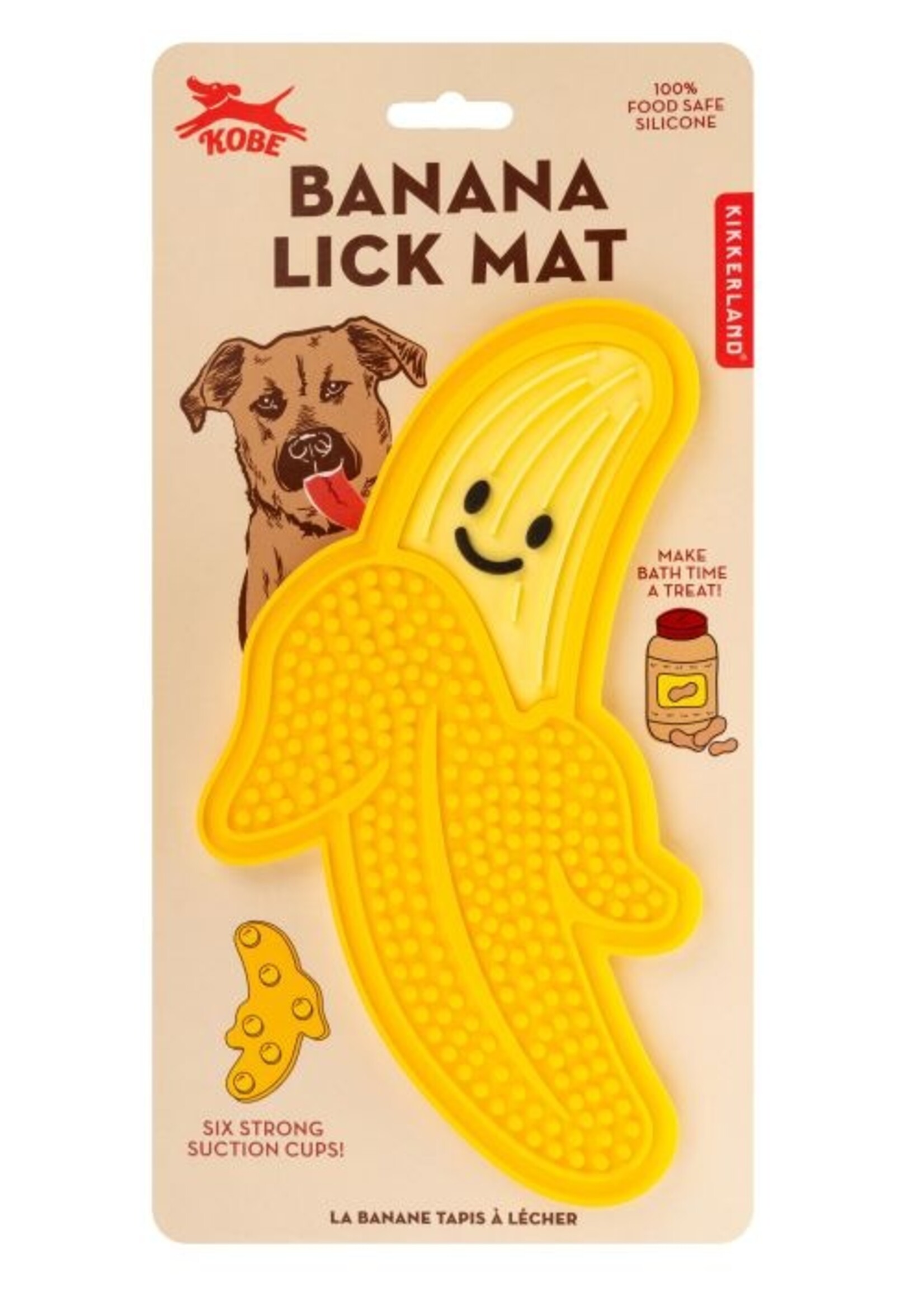 Kobe Banana Lick Mat