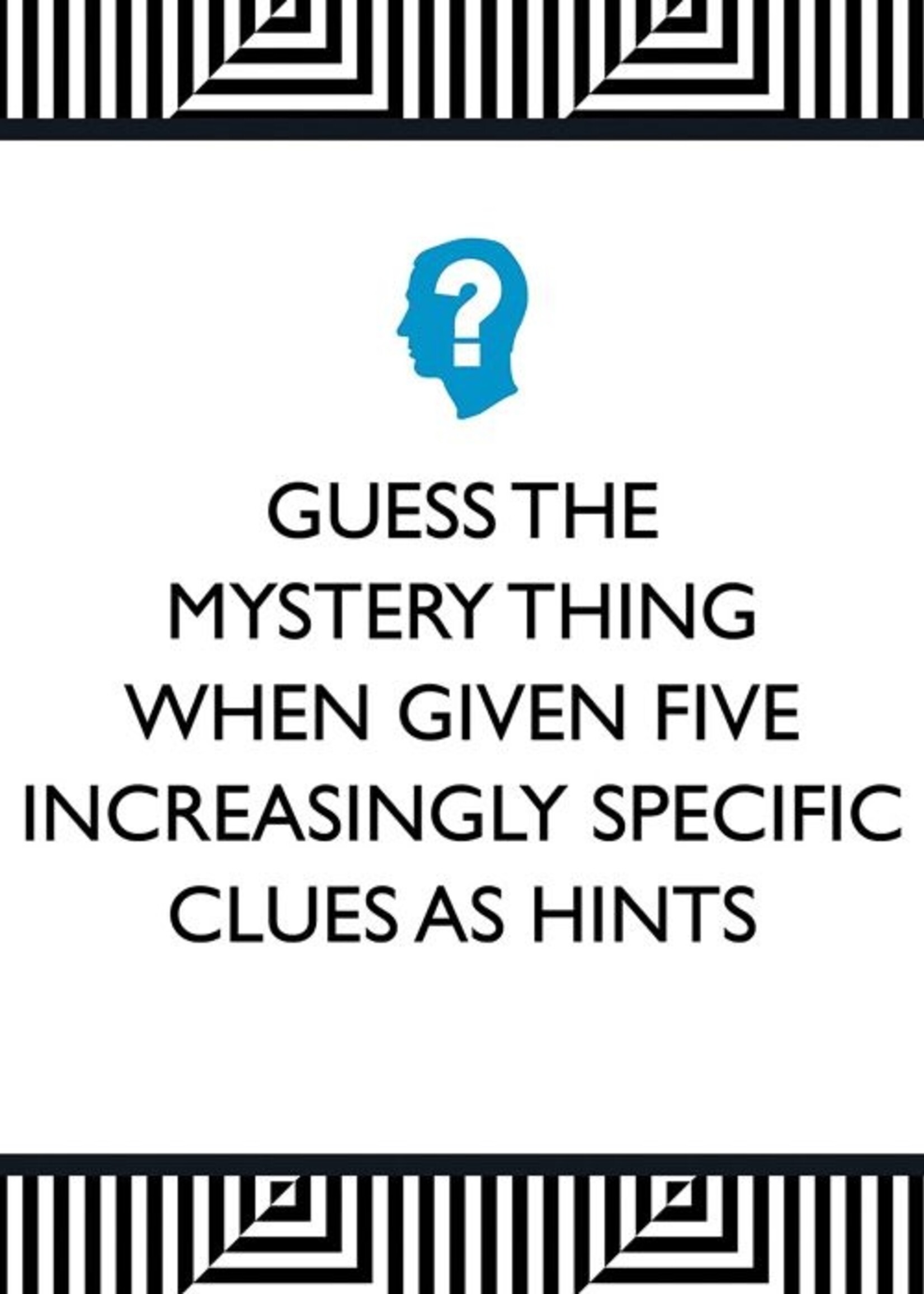 What Am I? Guessing Game