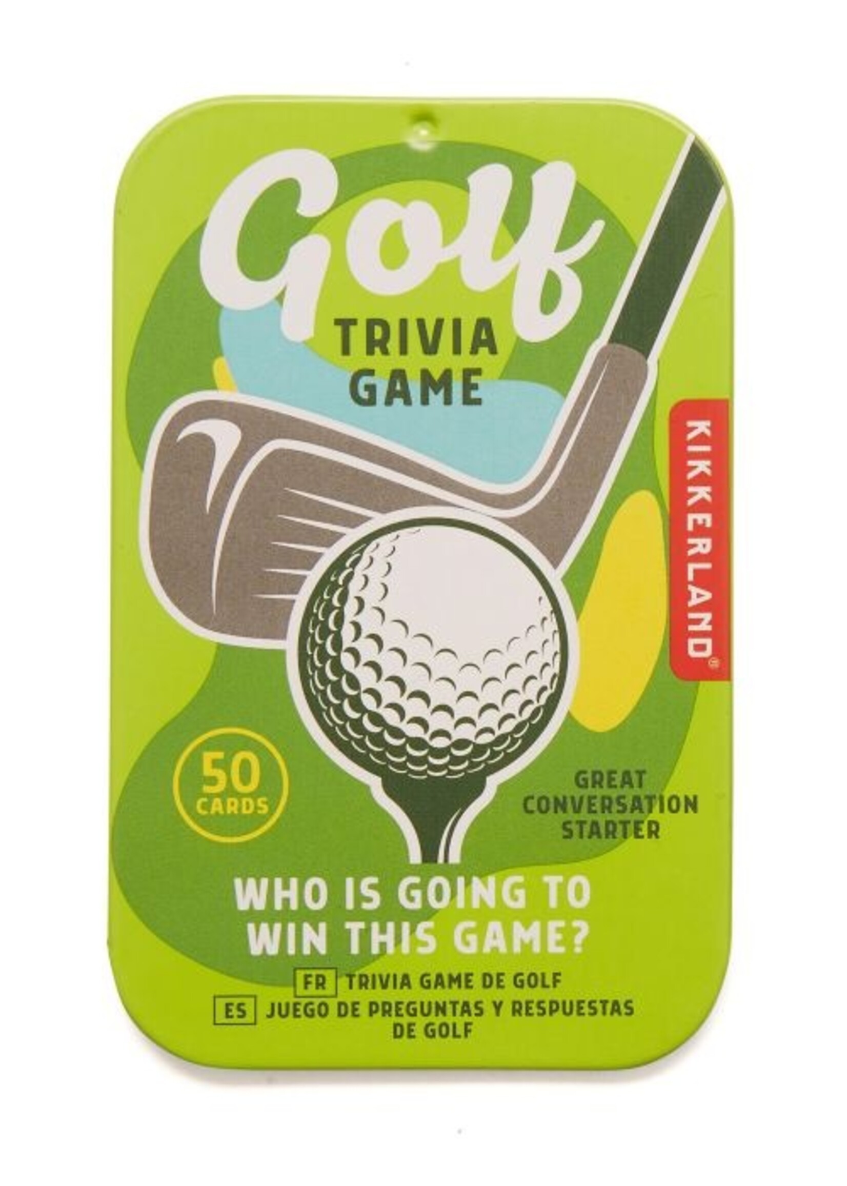 Golf Trivia Tin