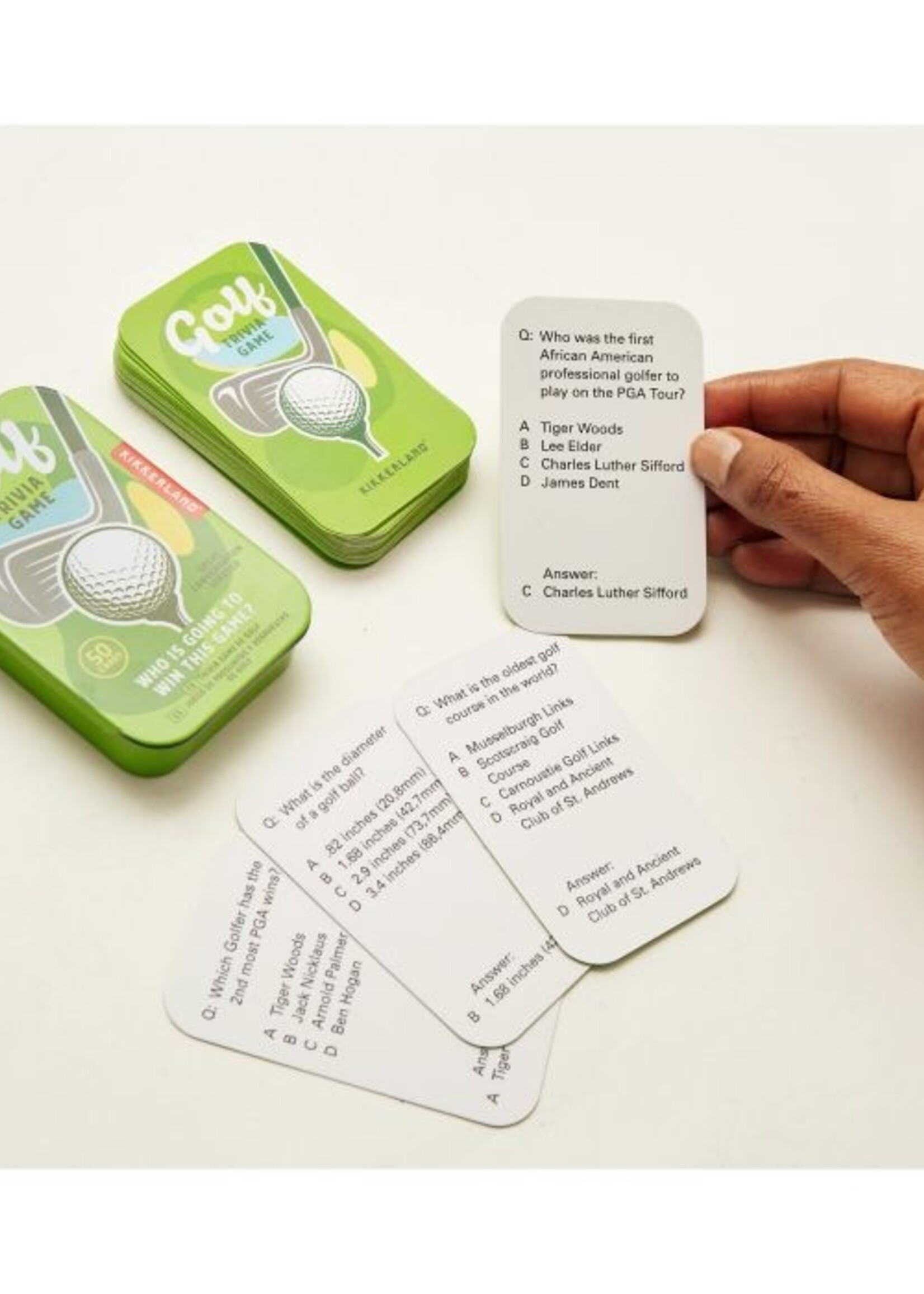 Isalbi Golf Trivia Tin