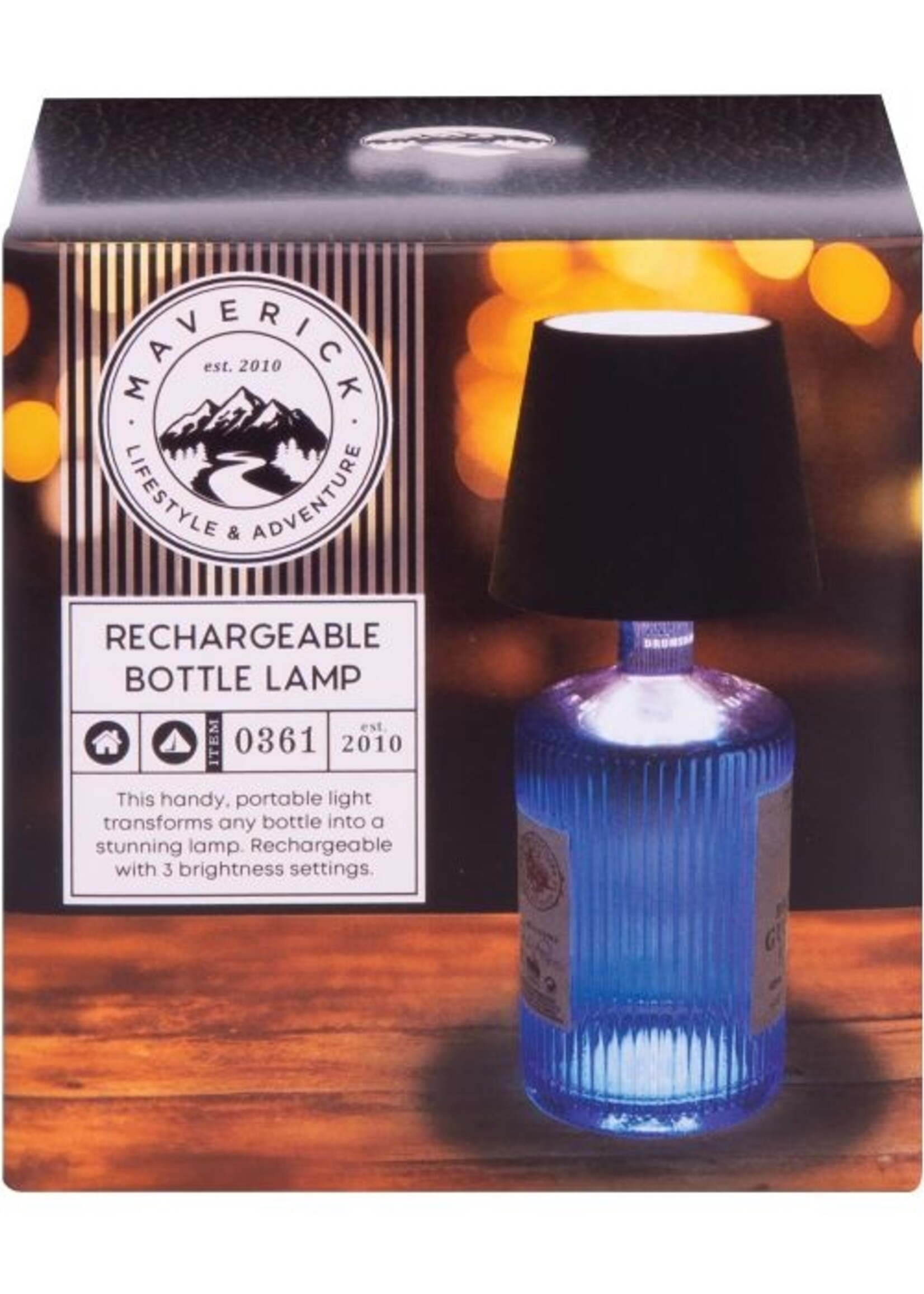 Rechargeable Bottle Lamp
