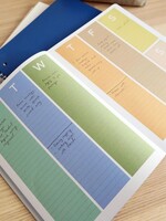 Isalbi Undated Weekly Planner