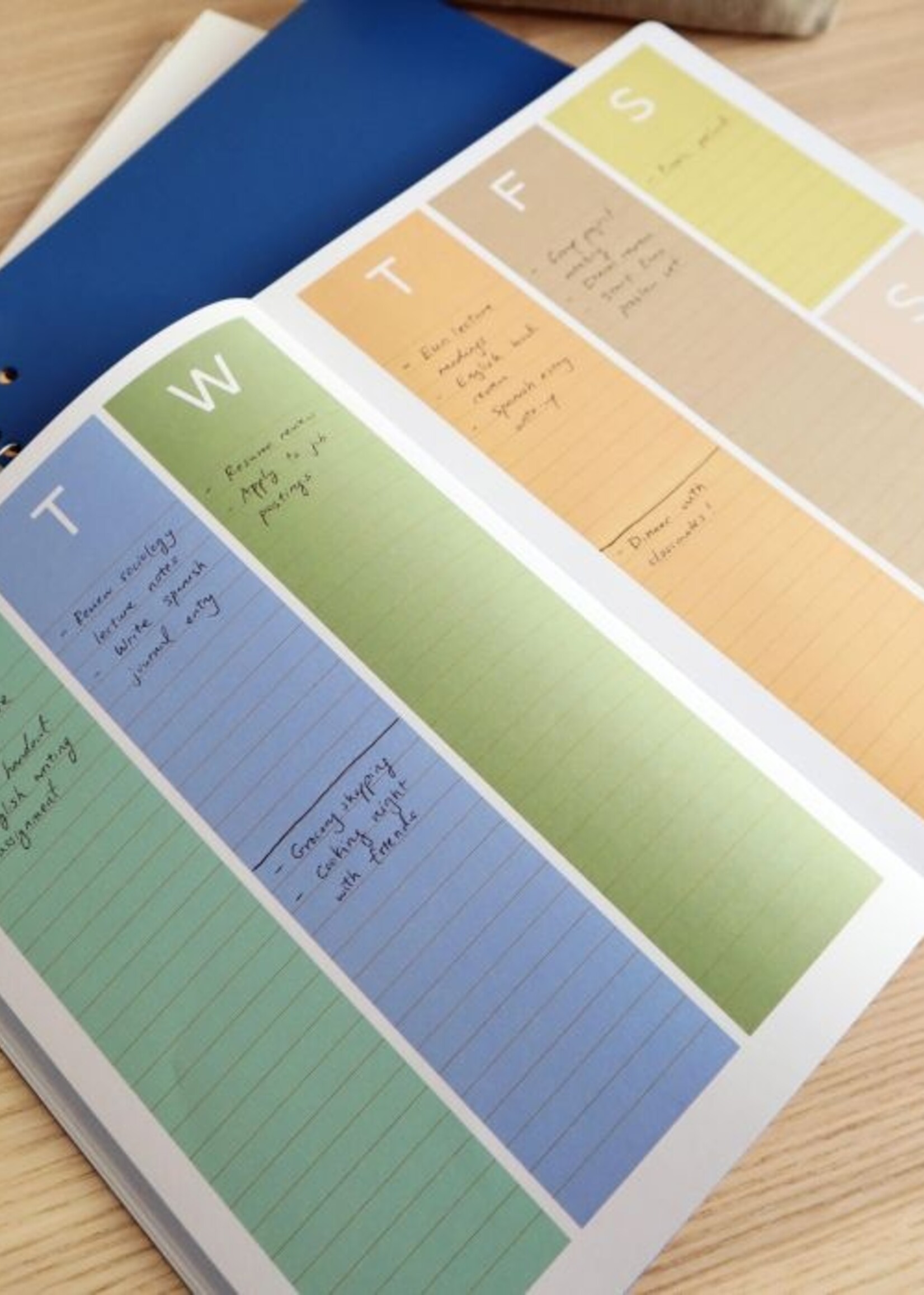 Undated Weekly Planner