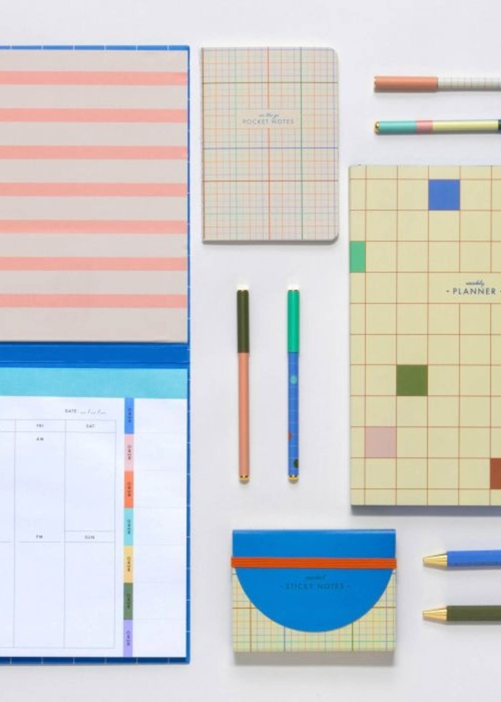 Undated Weekly Planner