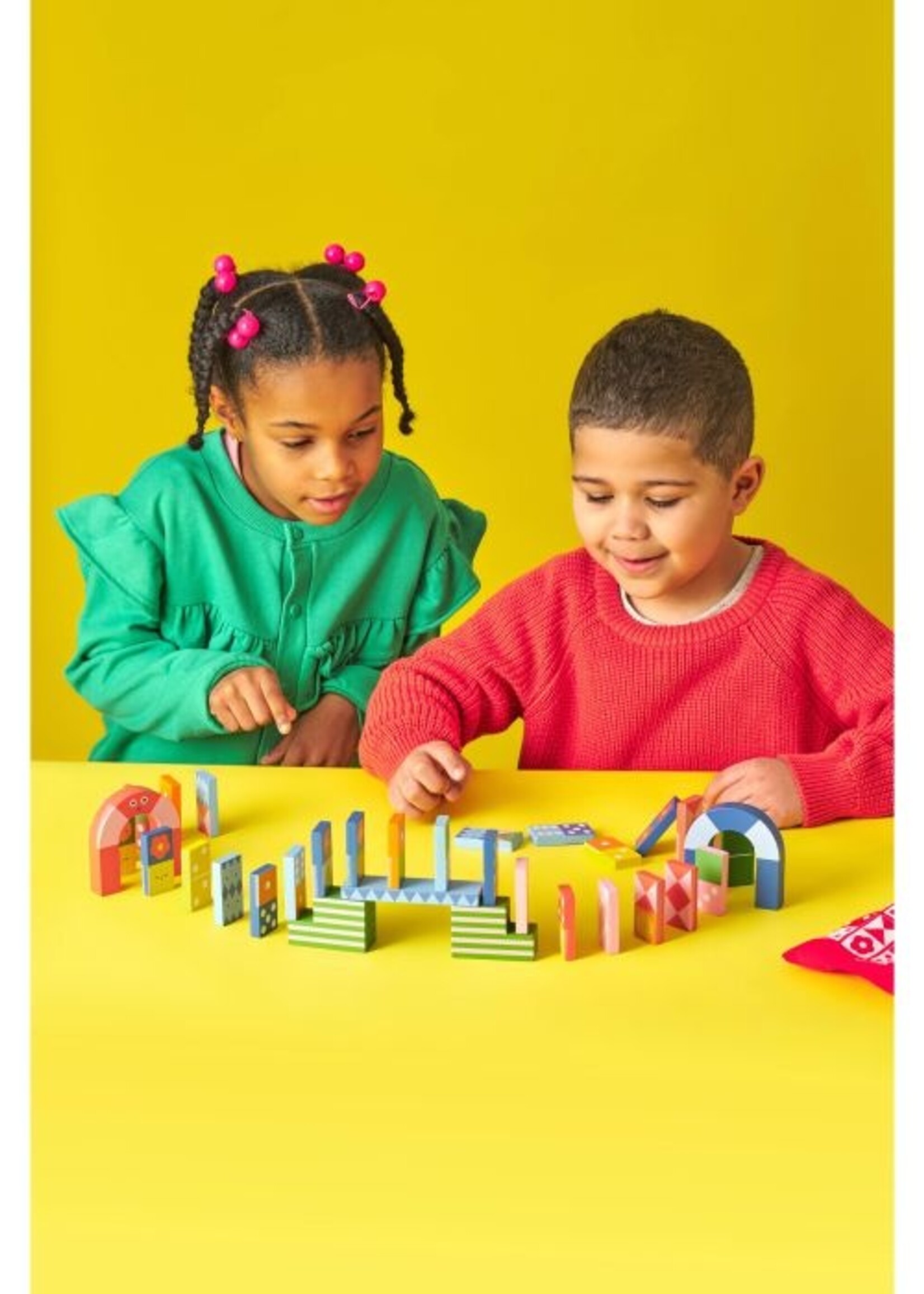 Topple Twist Dominoes