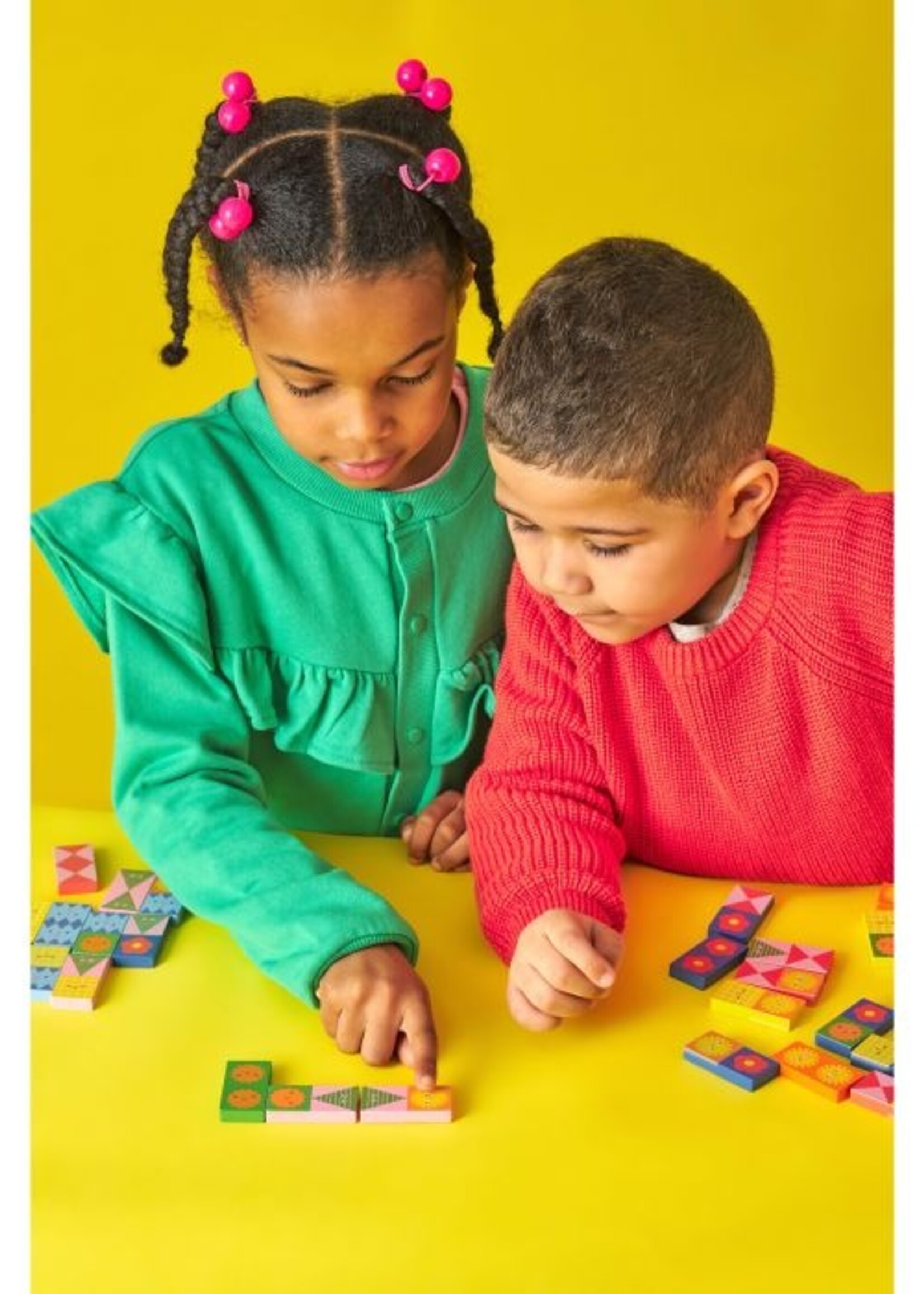 Topple Twist Dominoes