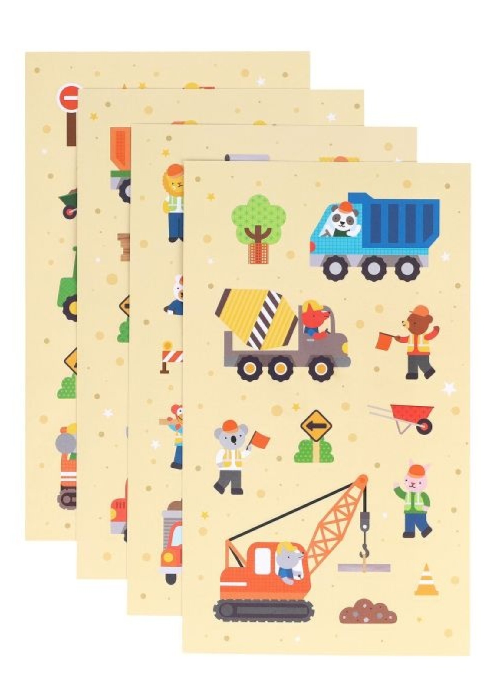 Isalbi Mini Sticker Set - Little Builders