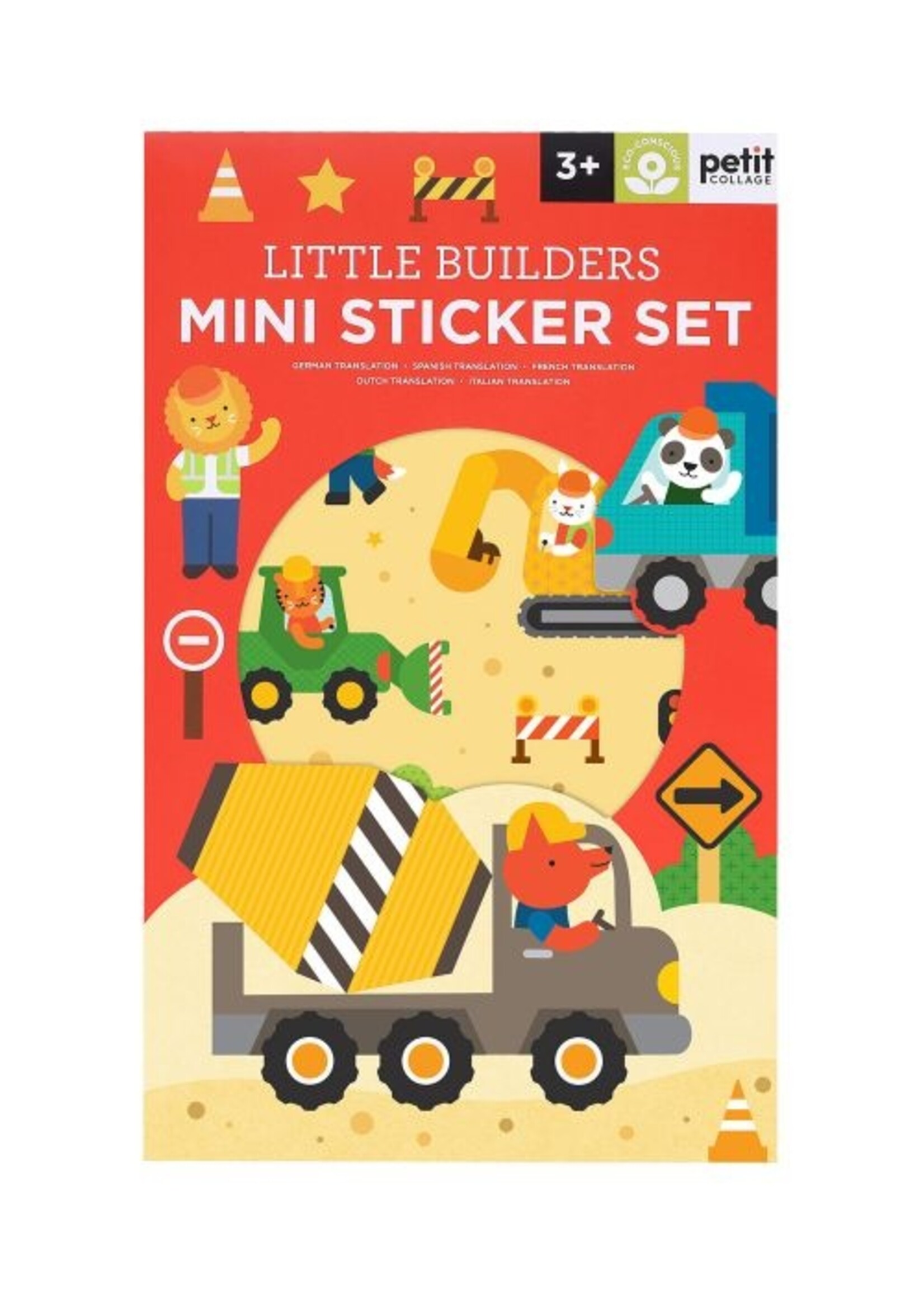 Isalbi Mini Sticker Set - Little Builders