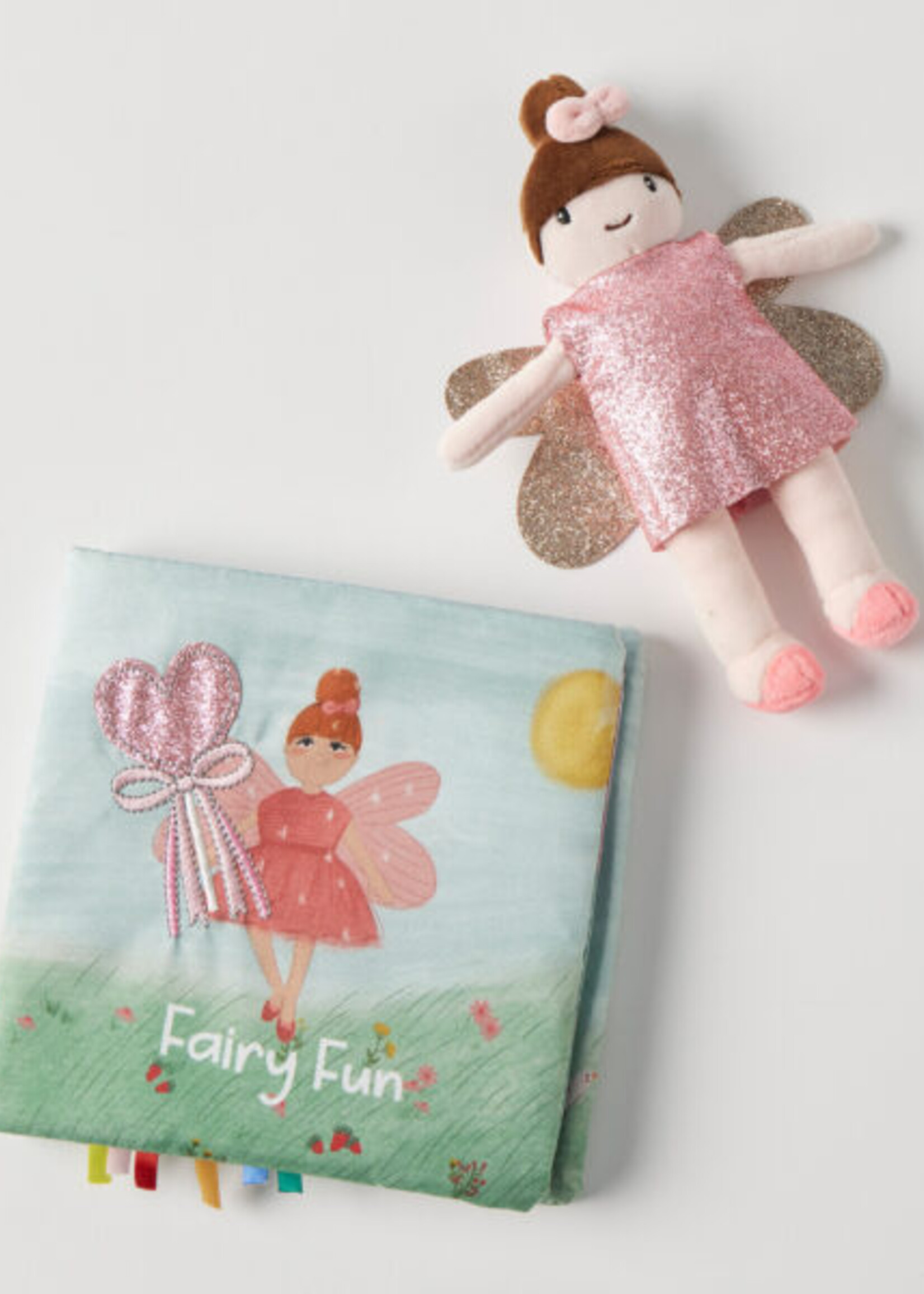 Fairy Fun Activity Fabric Book & Toy Set