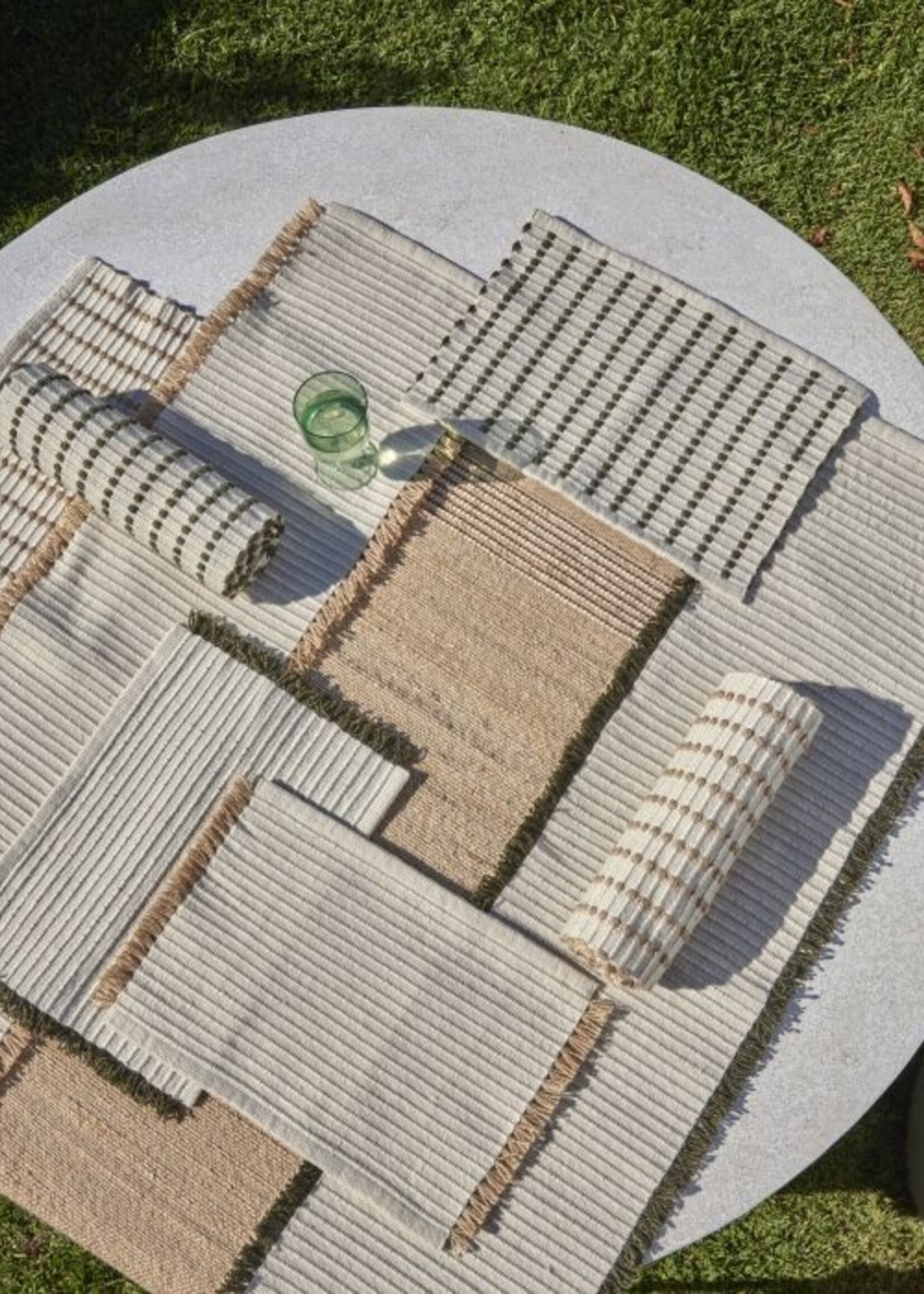 Isla Fringe Placemat - Natural