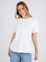 Foxwood Farrah Short Sleeve Tee - White