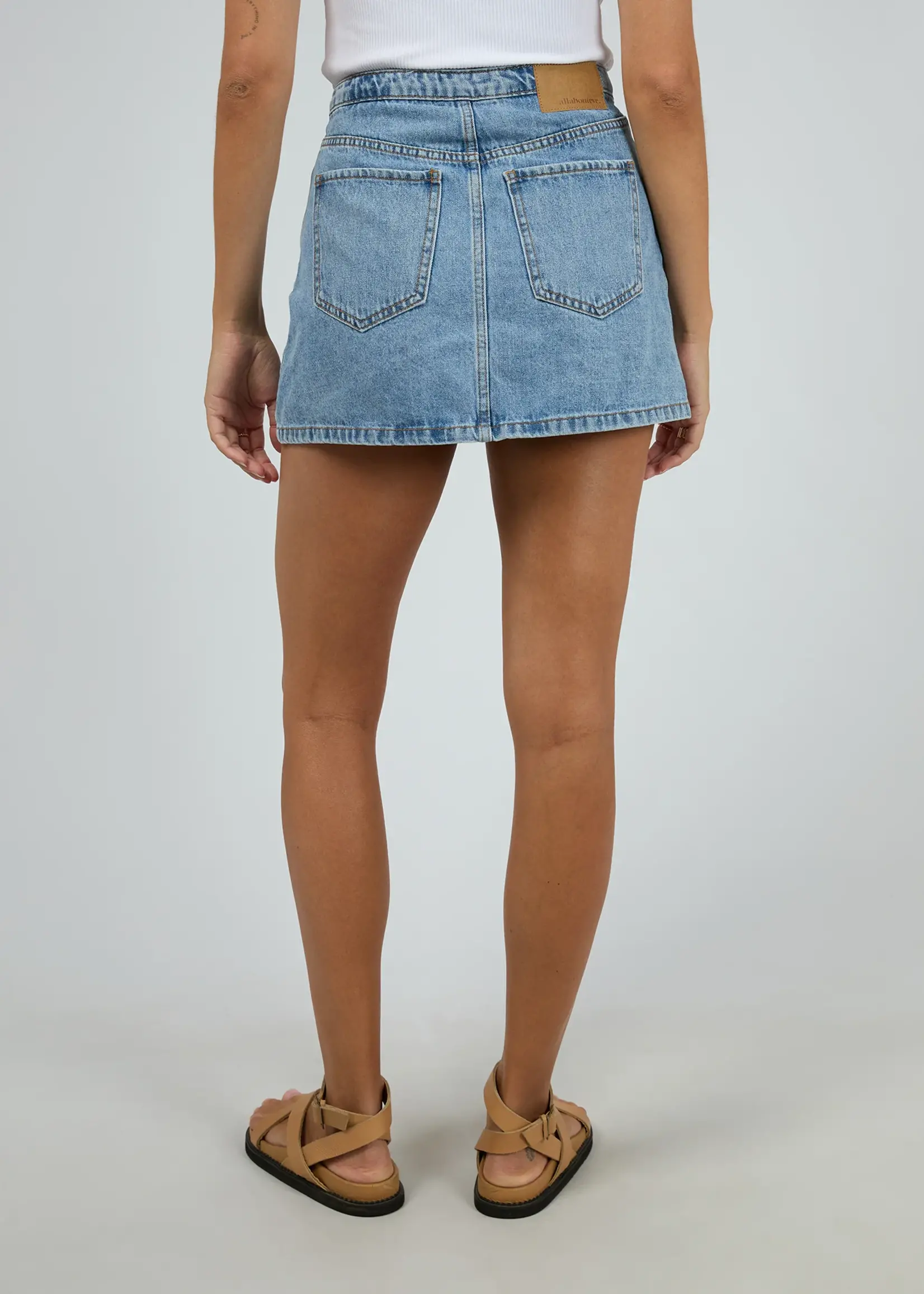 Lenni Mini Skort - Light Blue