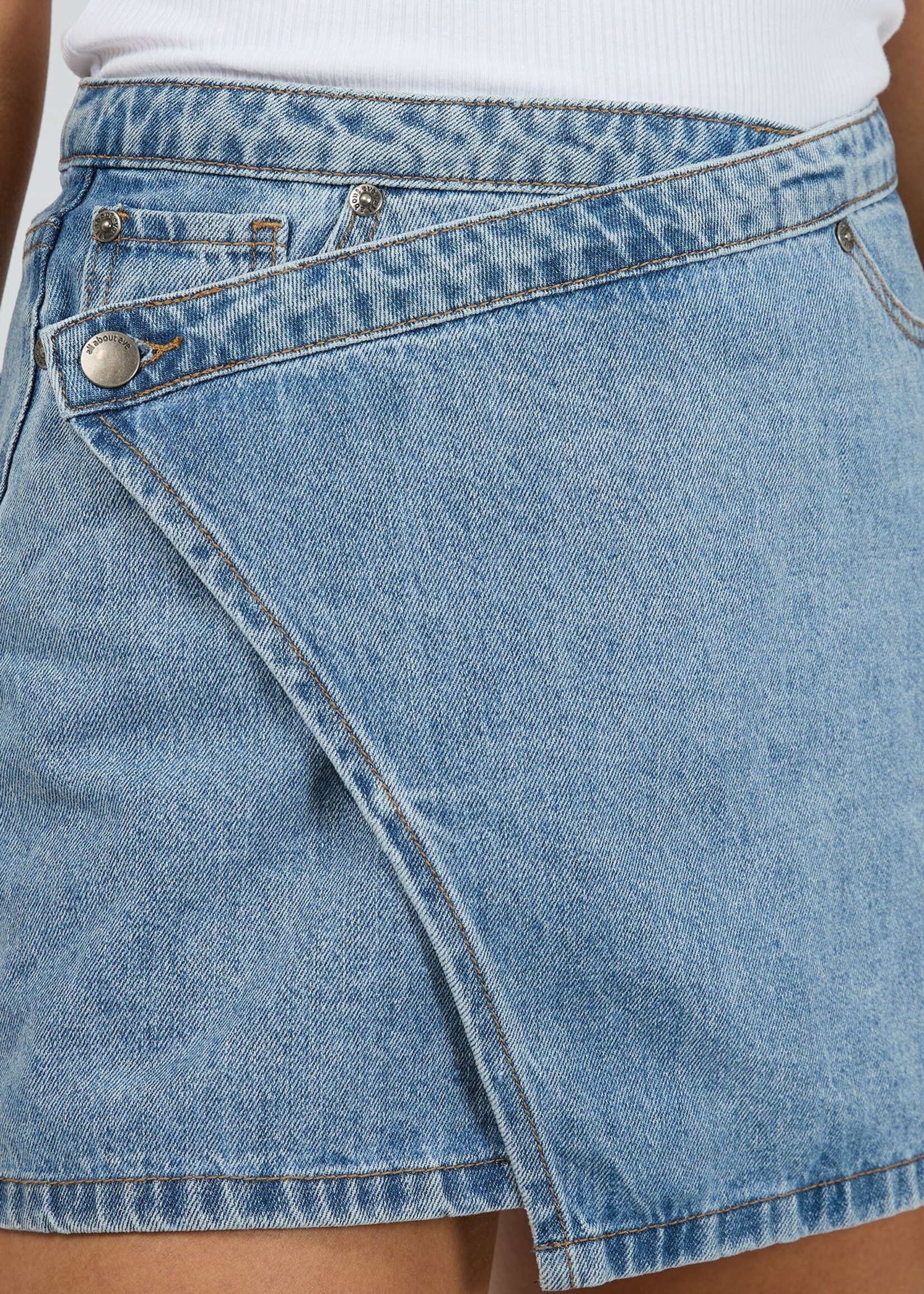 Lenni Mini Skort - Light Blue