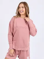 Foxwood Simplified Crew - Dusty Rose