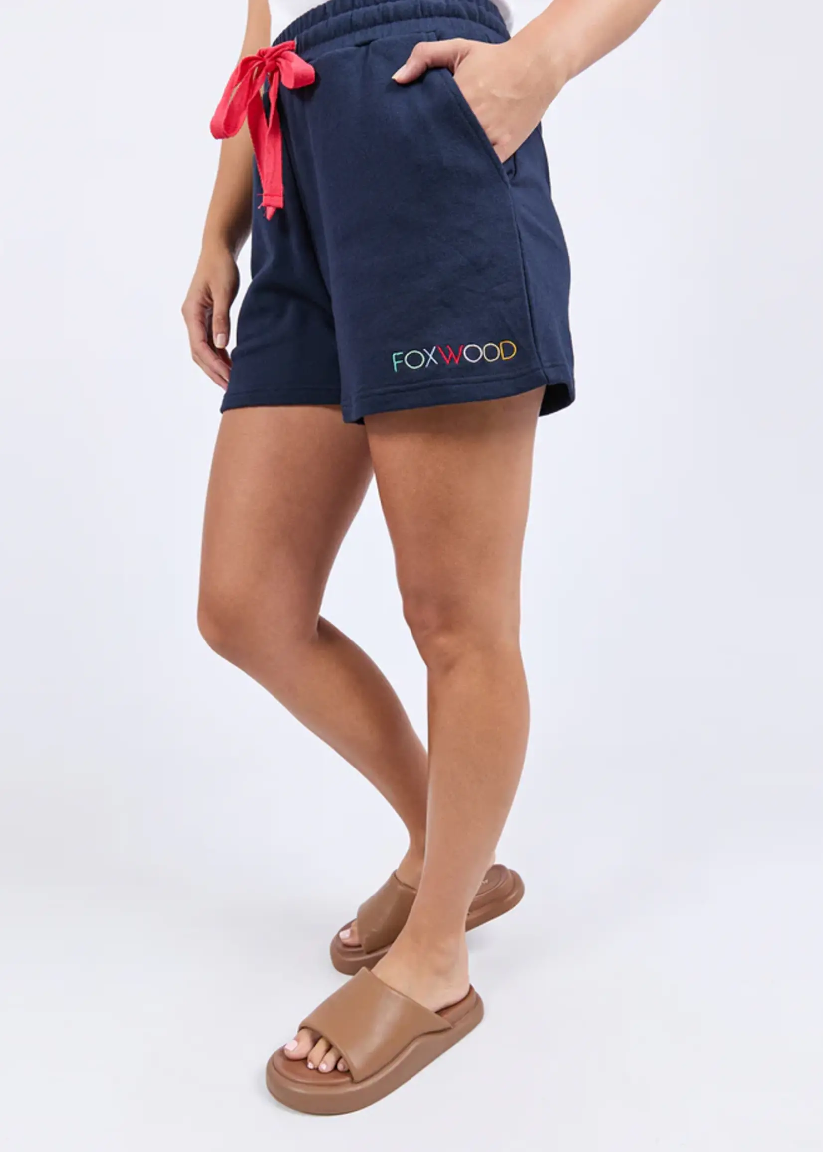Foxwood Simplified Confetti Short - Navy