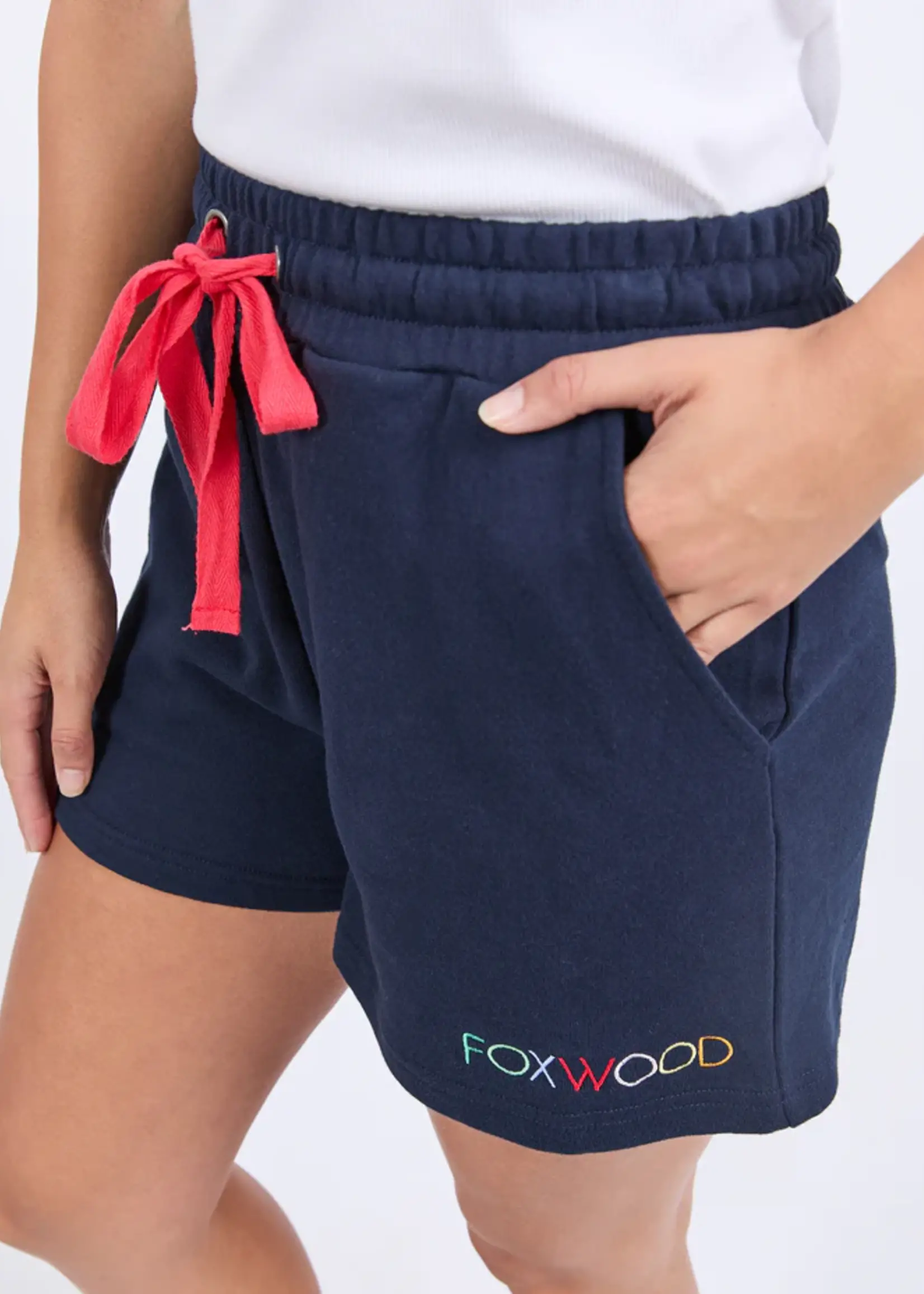 Foxwood Simplified Confetti Short - Navy