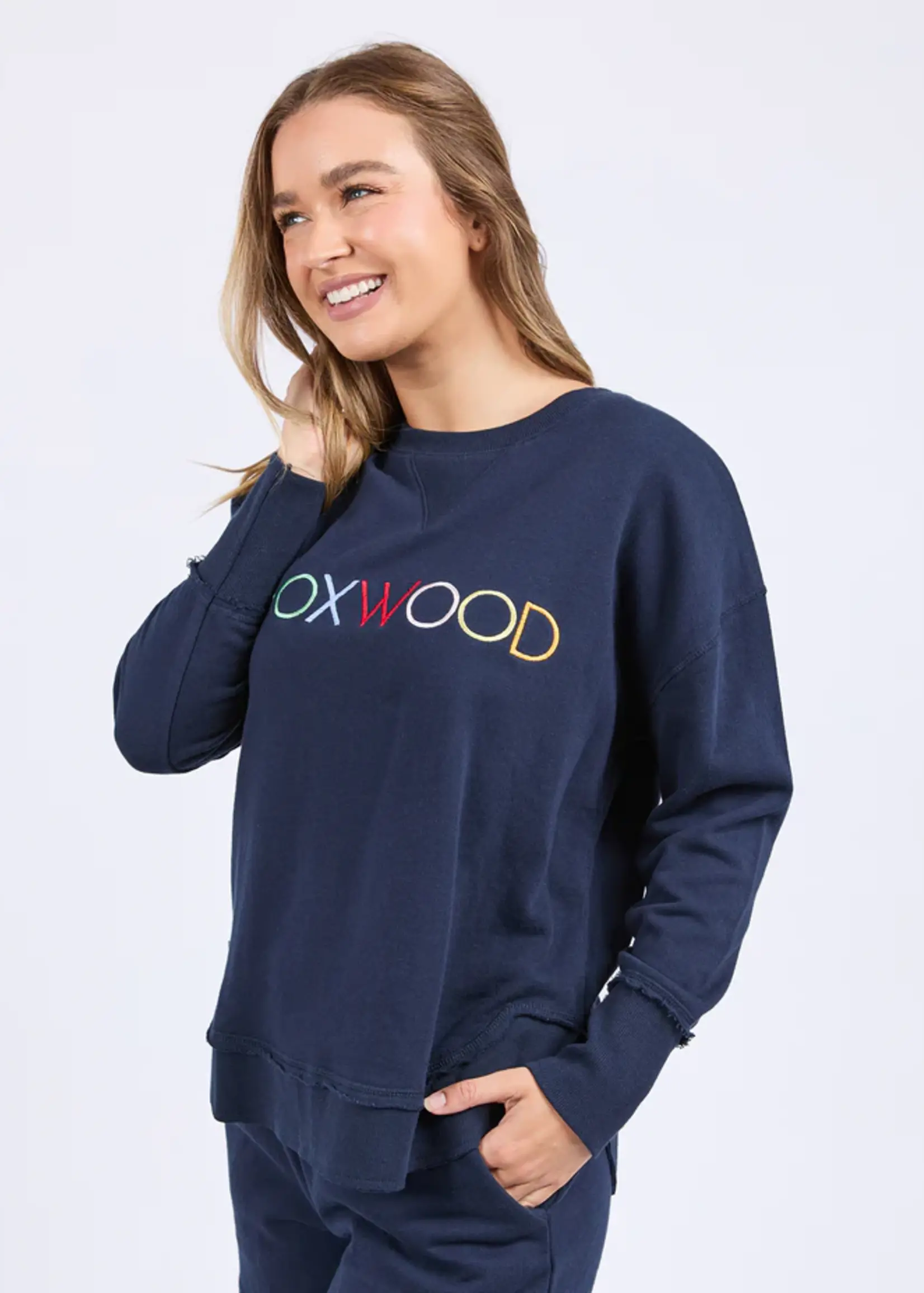 Foxwood Simplified Confetti Crew - Navy