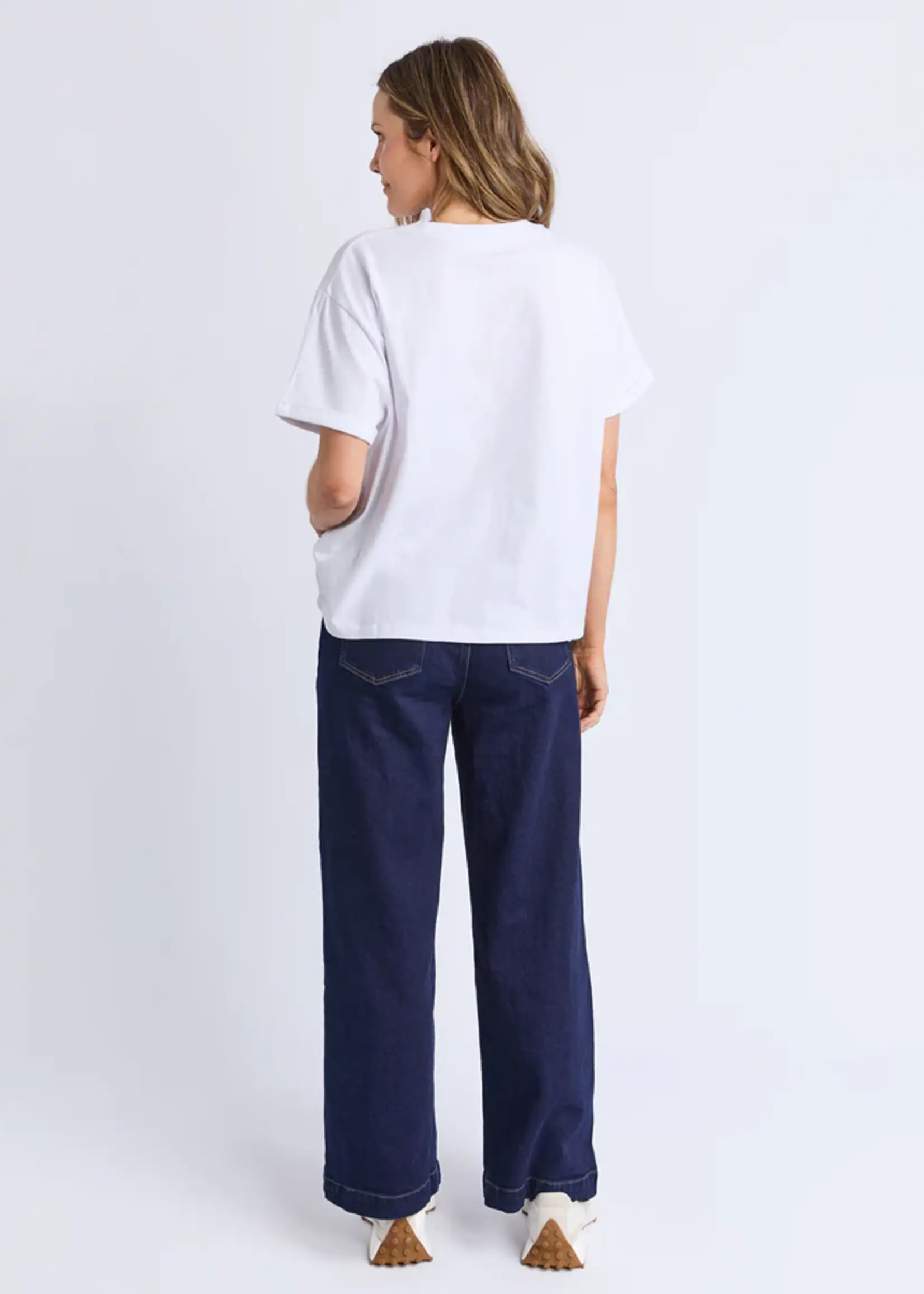 Foxwood Huntleigh Oversized Tee - White