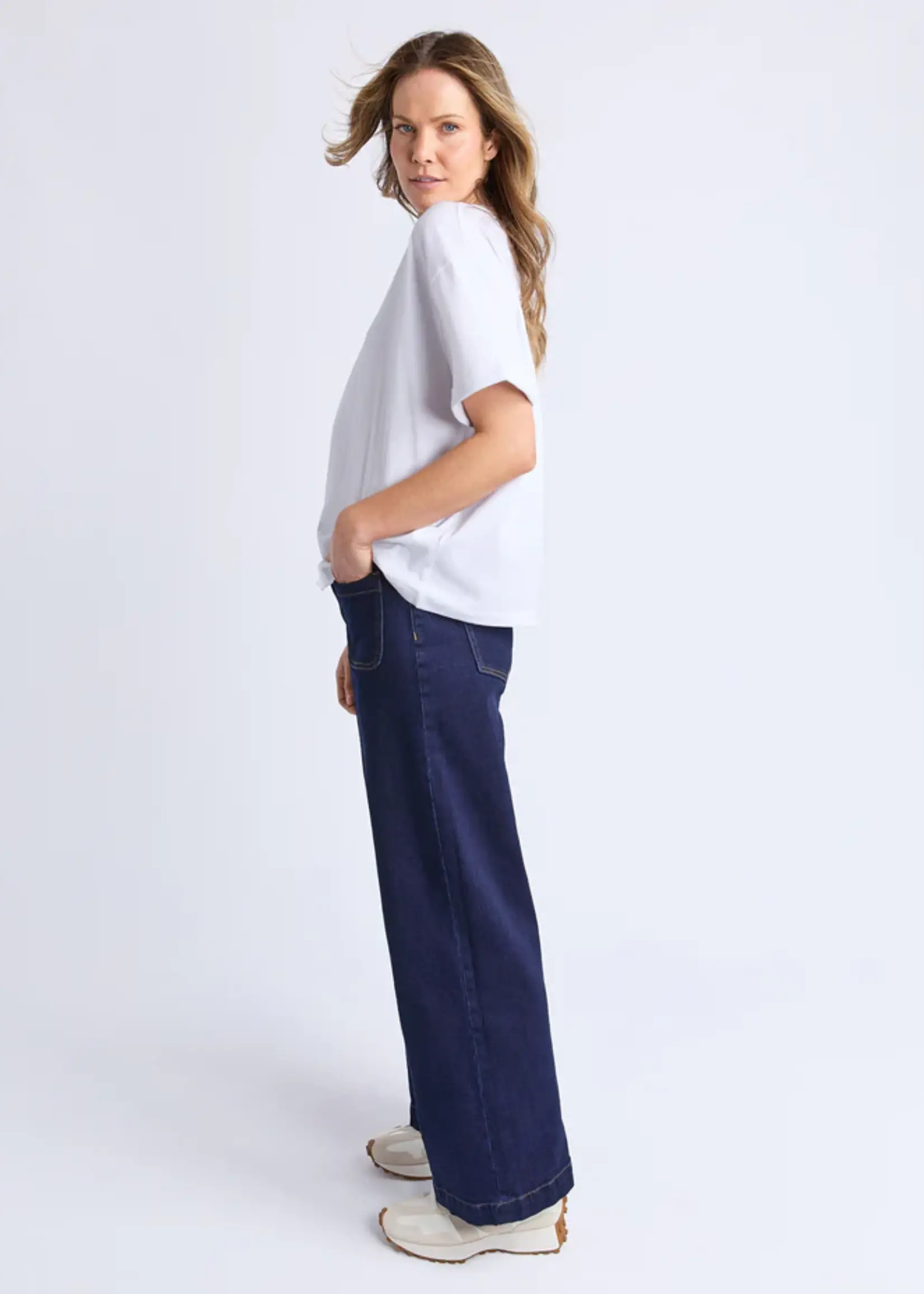 Foxwood Huntleigh Oversized Tee - White