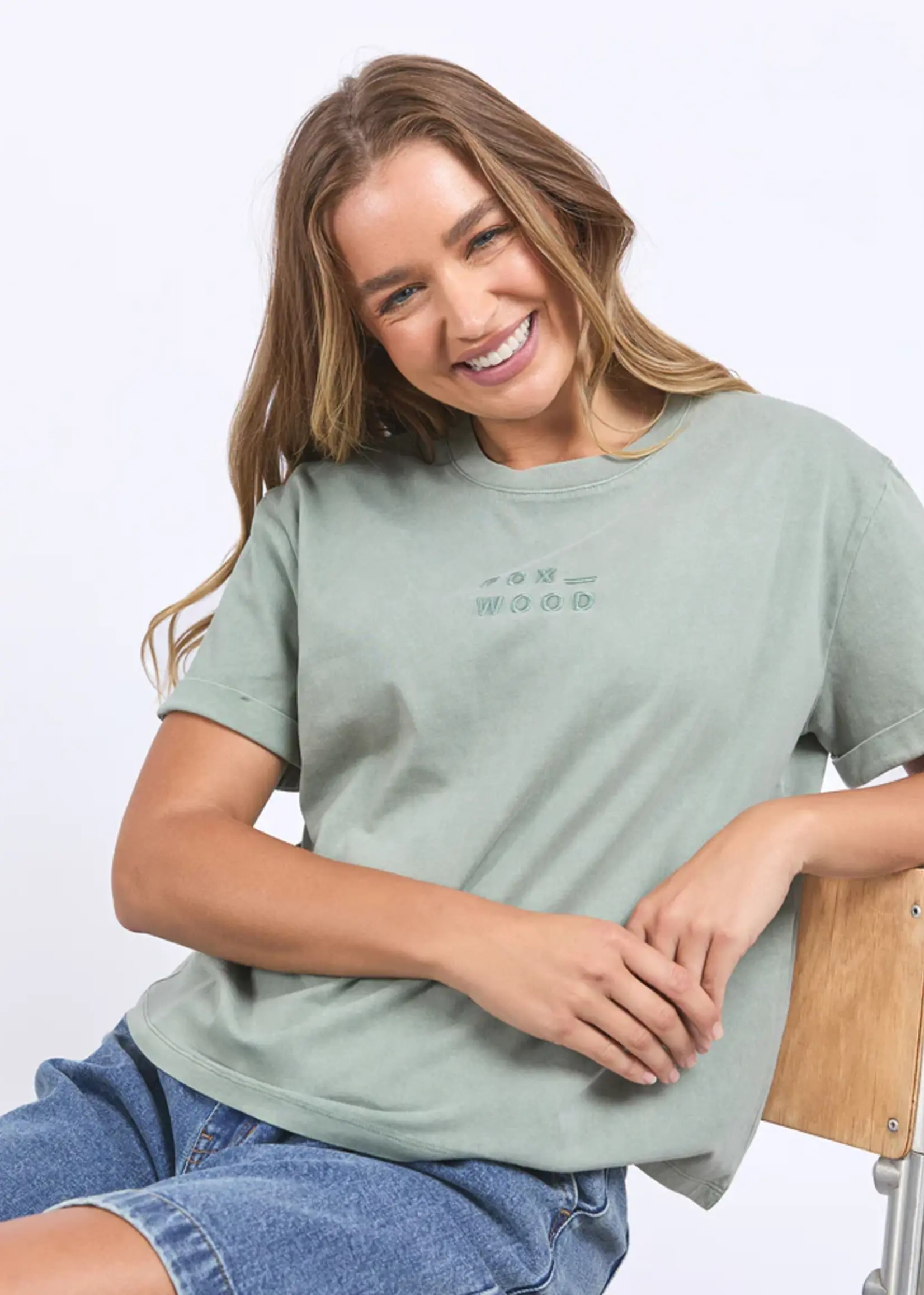 Foxwood Huntleigh Oversized Tee - Green