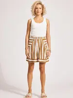 EB & Ive Treville Stripe Short - Caramel