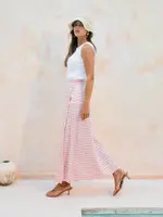 Isle of Mine Esther Wrap Skirt - Pink