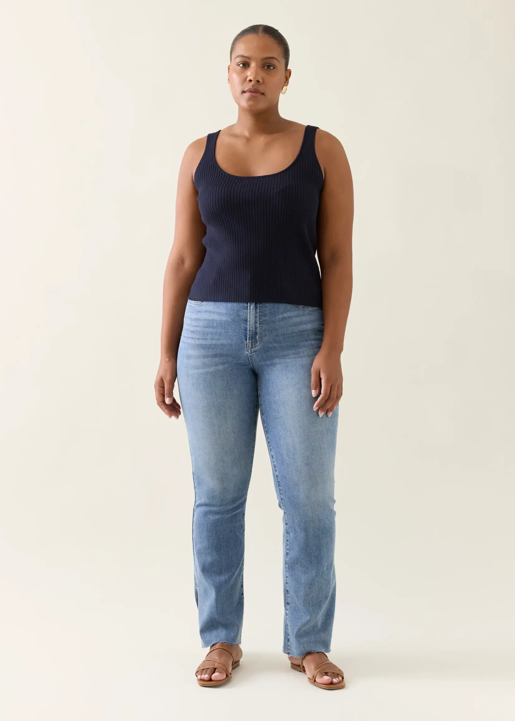 Isle of Mine Adele Tank - Navy