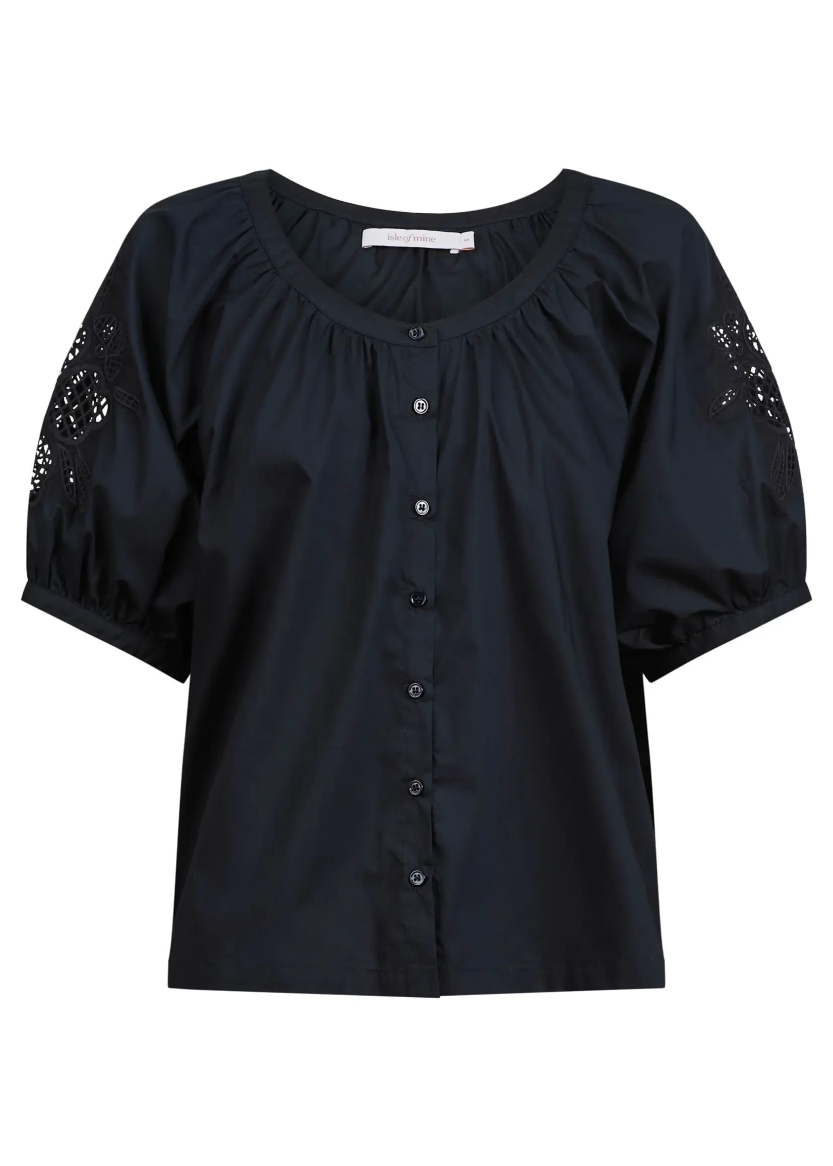 Isle of Mine Nilsa Button Top - Navy
