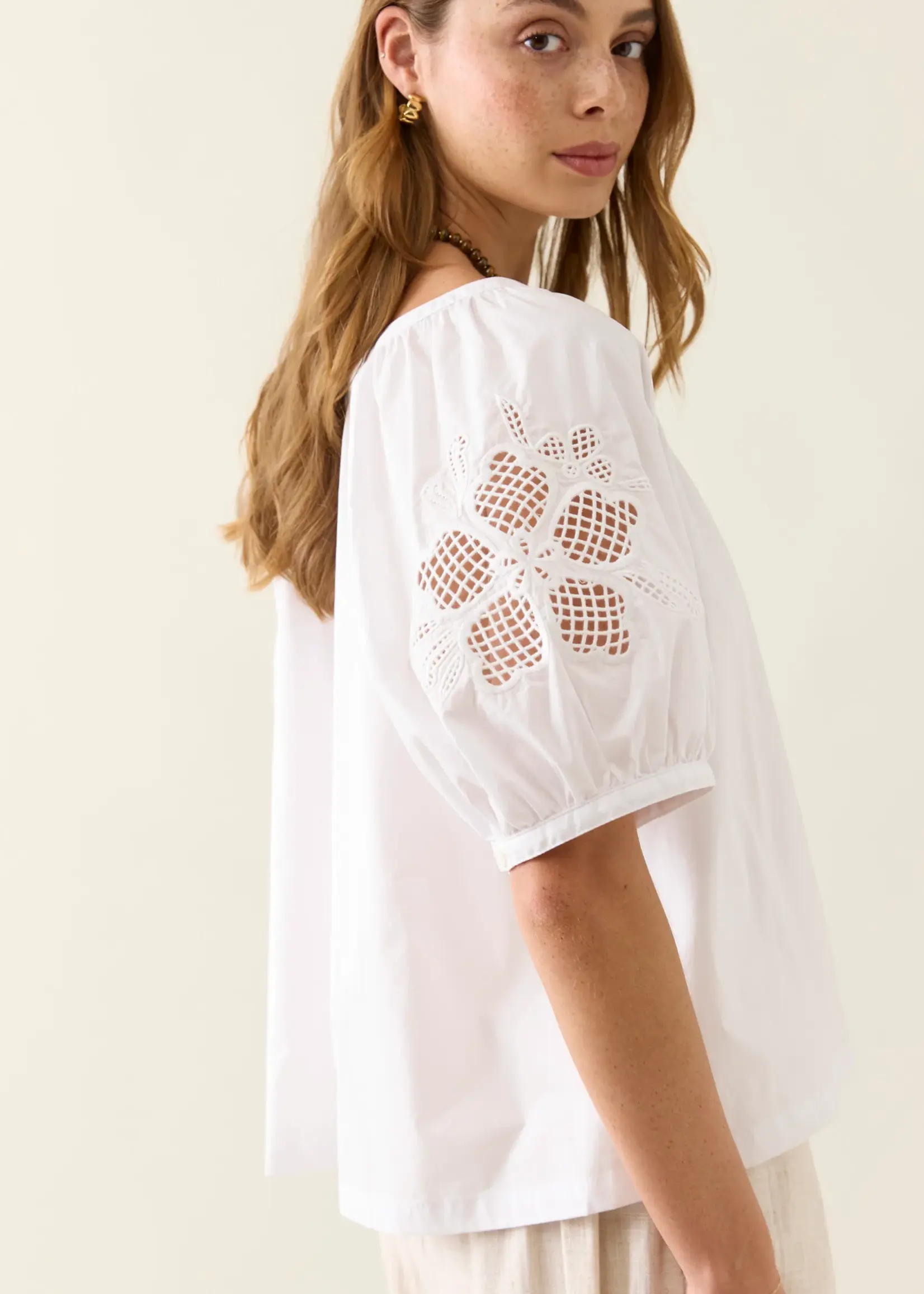 Isle of Mine Nilsa Button Top - Lotus