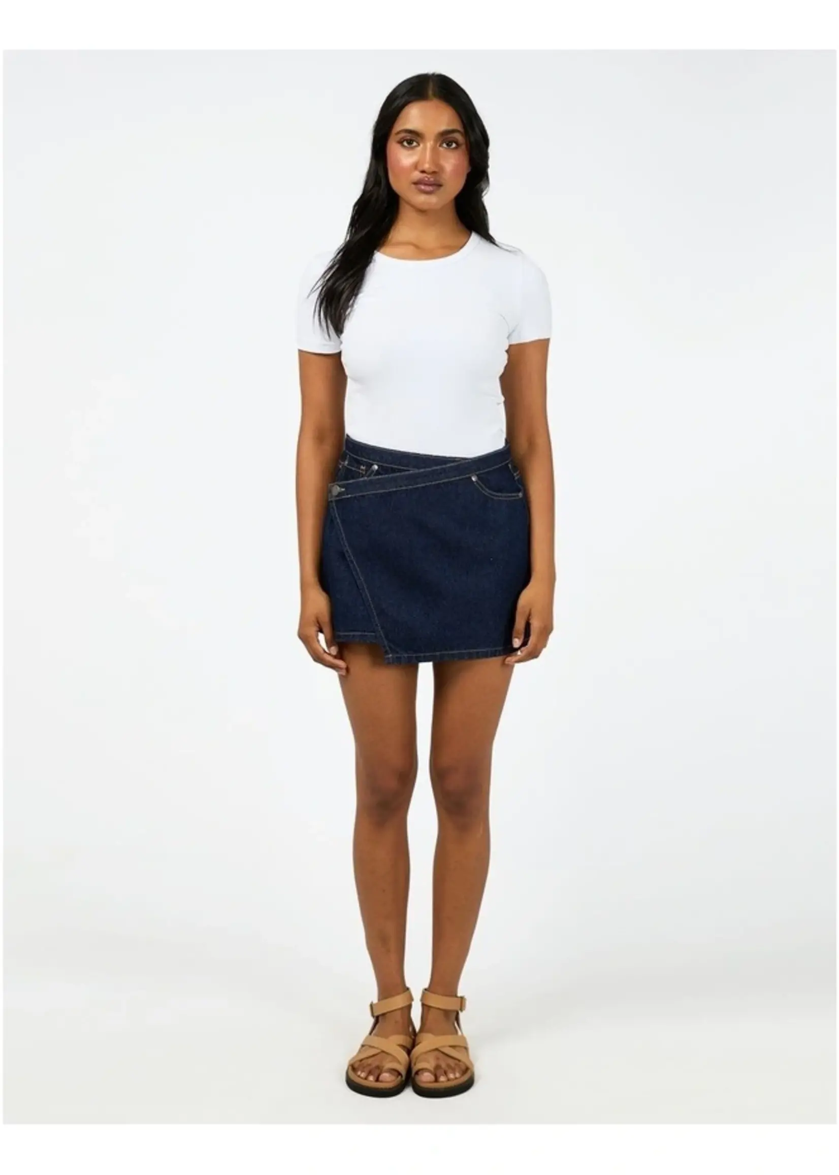 All About Eve Lenni Mini Skort - Indigo