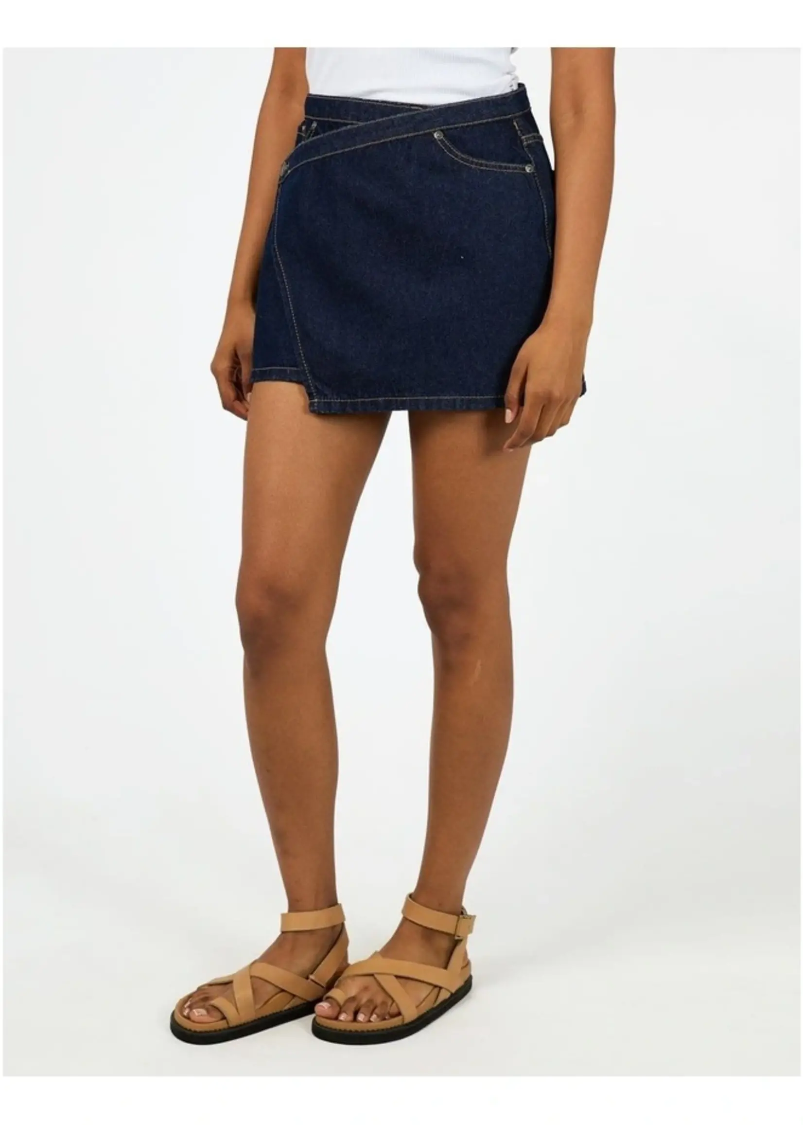All About Eve Lenni Mini Skort - Indigo