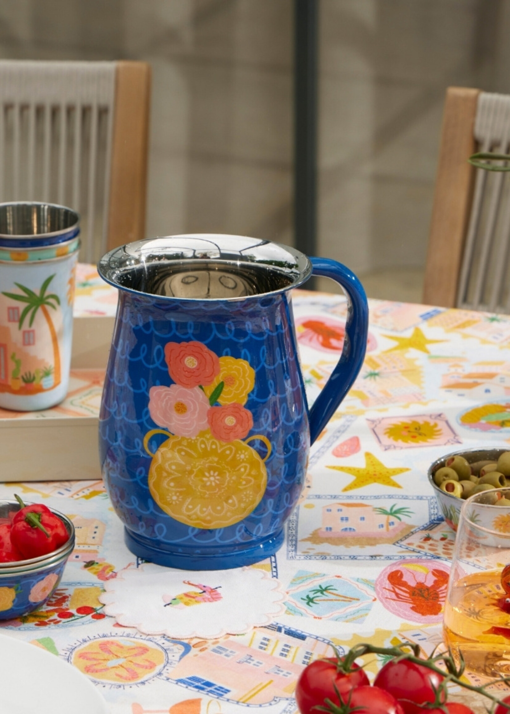 Pilbeam Azure Coast Jug