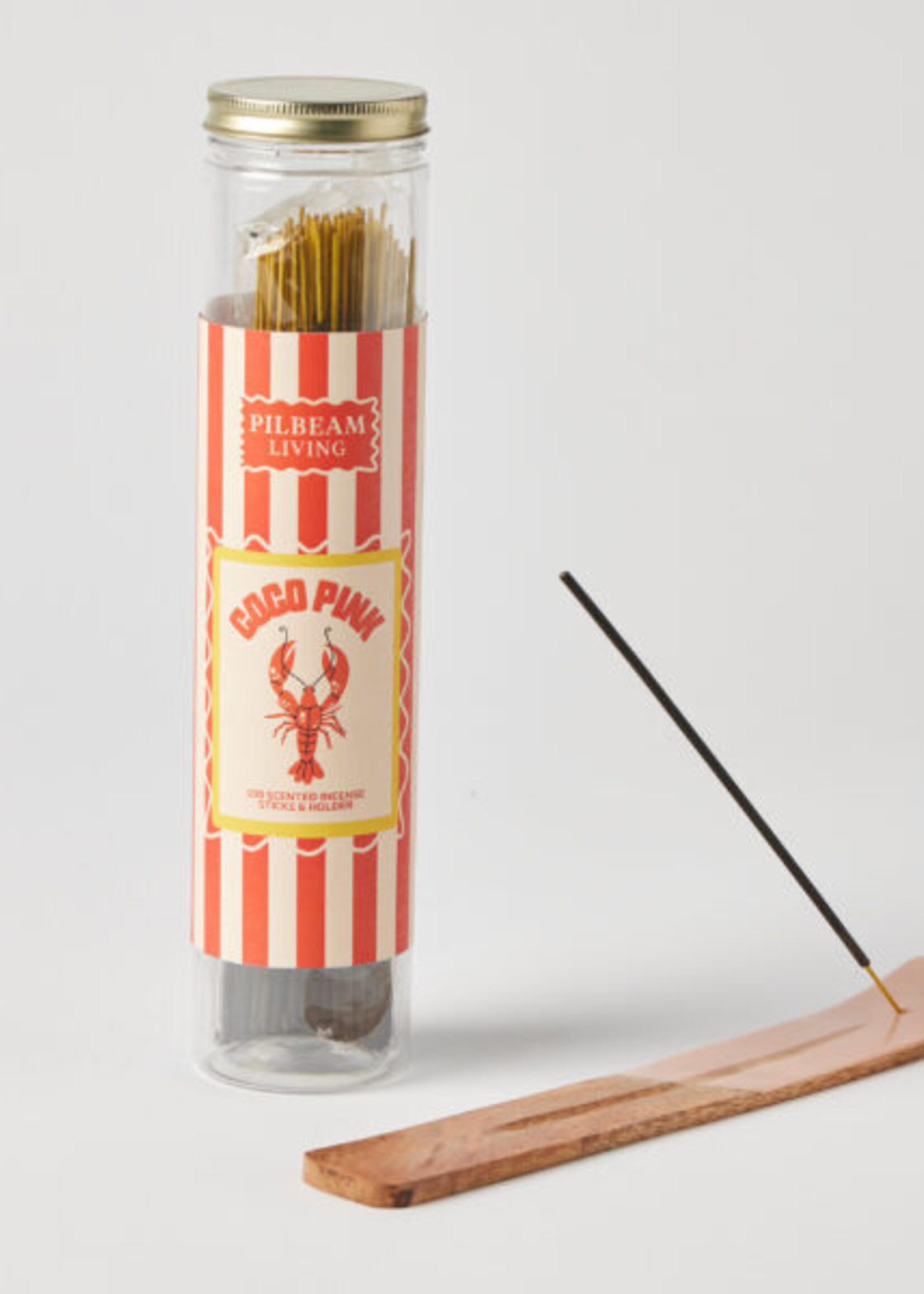 Coco Pink 100pc Incense With Holder