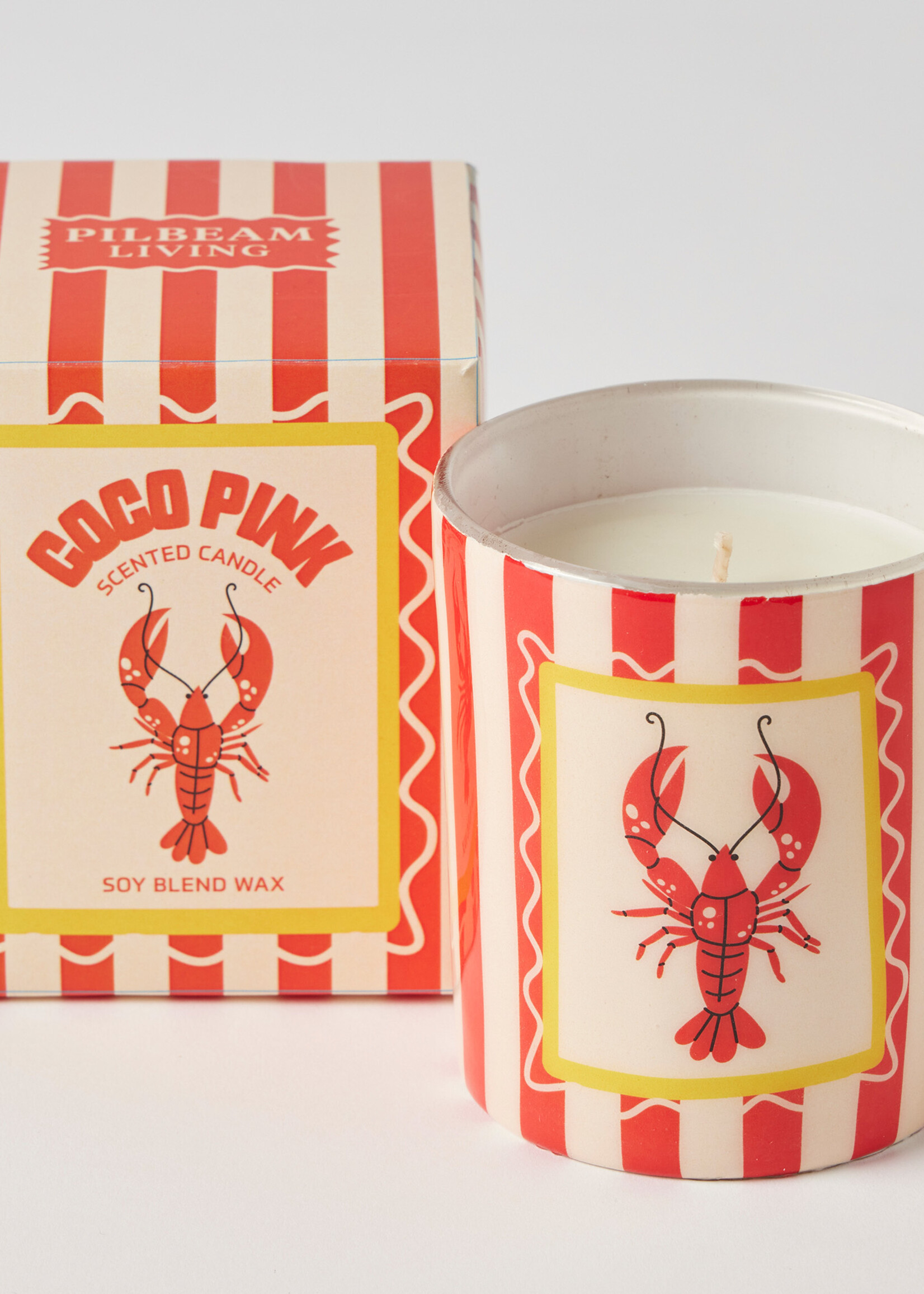 Coco Pink Scented Candle