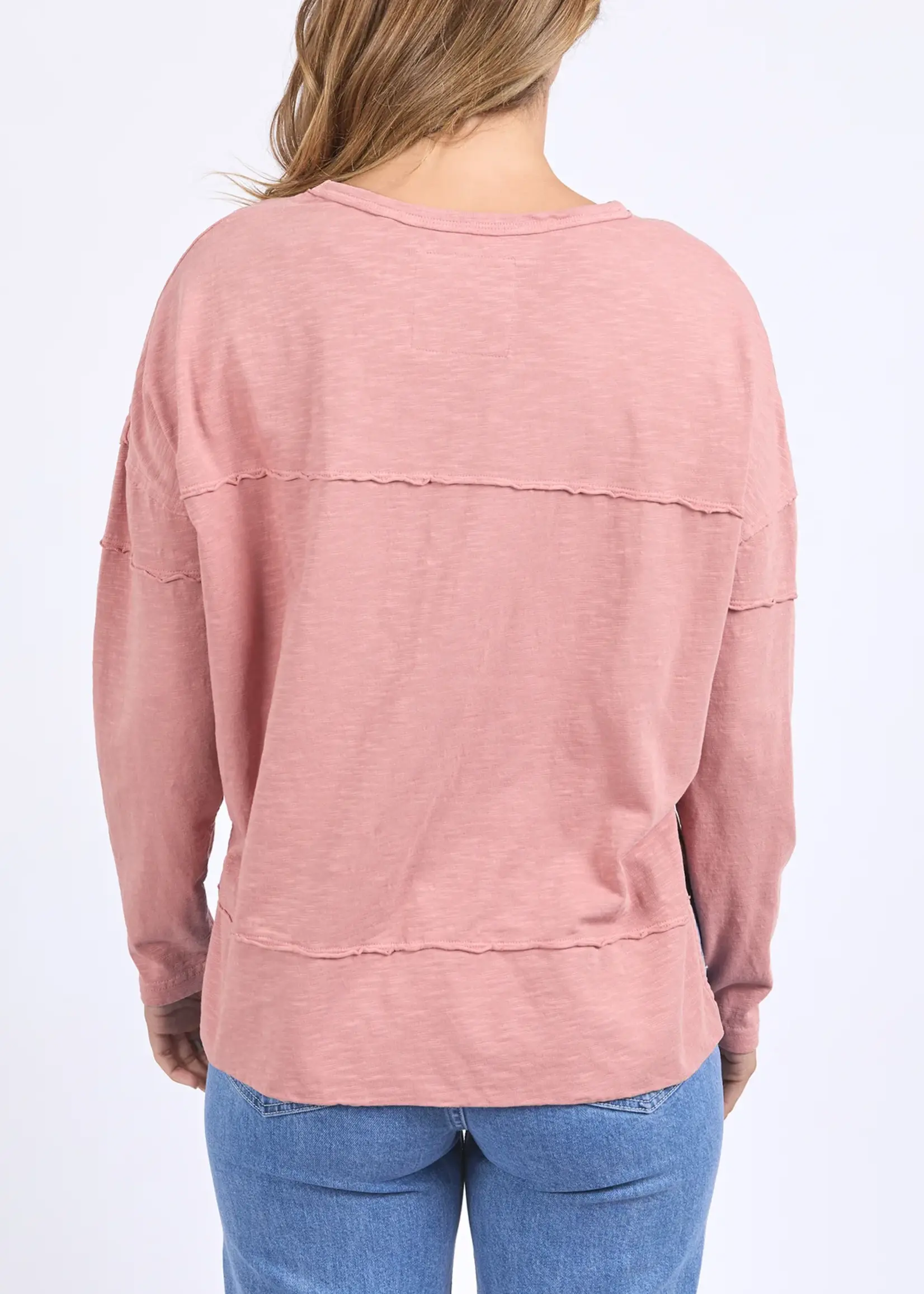 Foxwood Jayne Throw On Top - Ash Rose