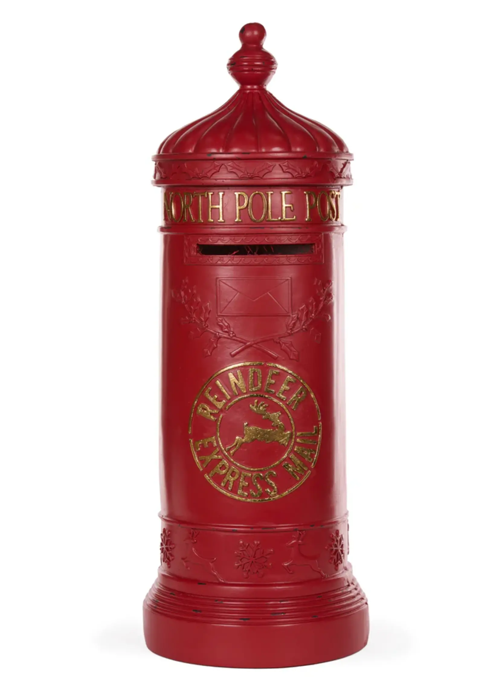 Holly and Ivy 77cm Traditional Santa Box